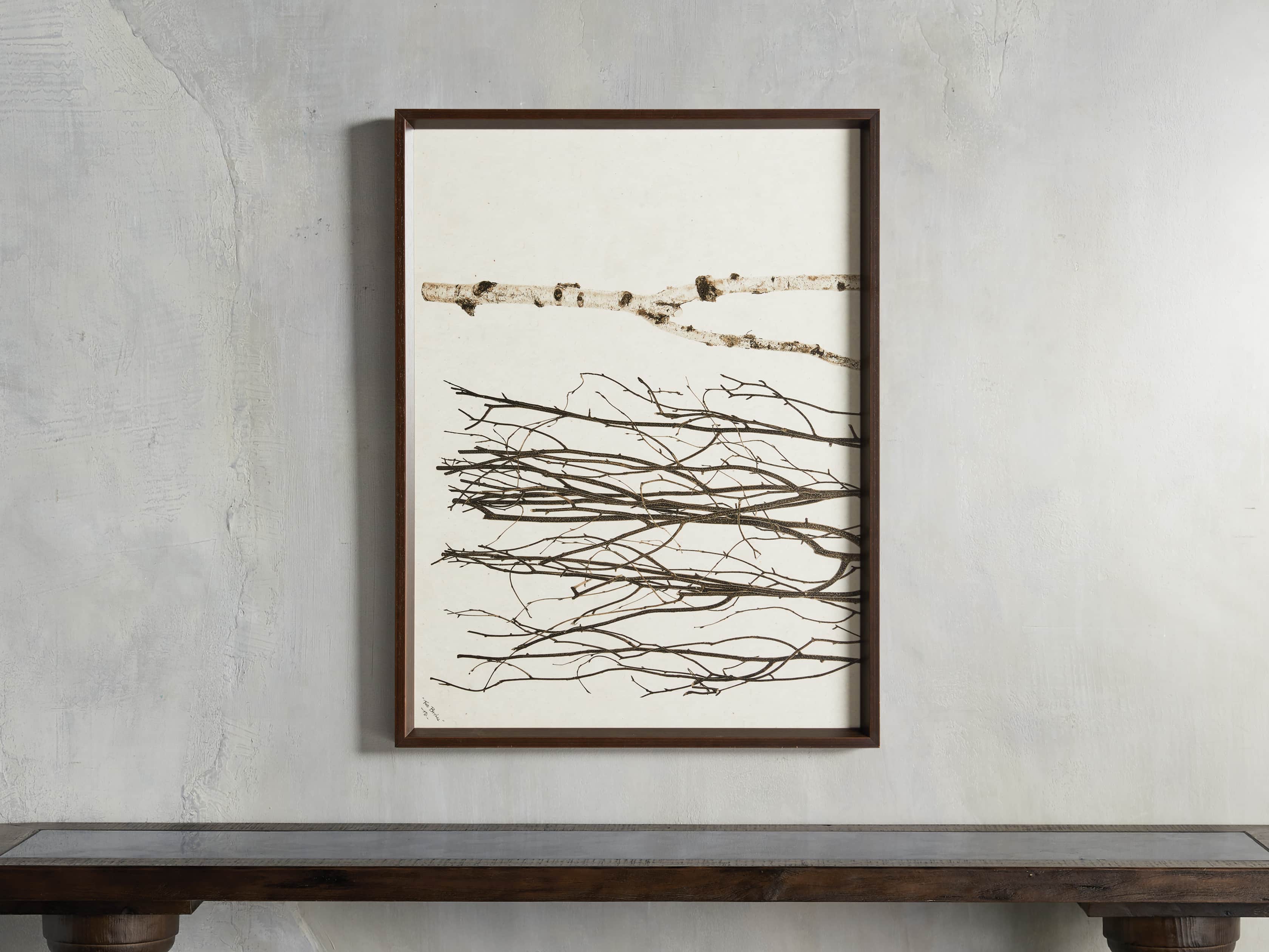 Birch Triptych Framed Print, slide 2 of 10