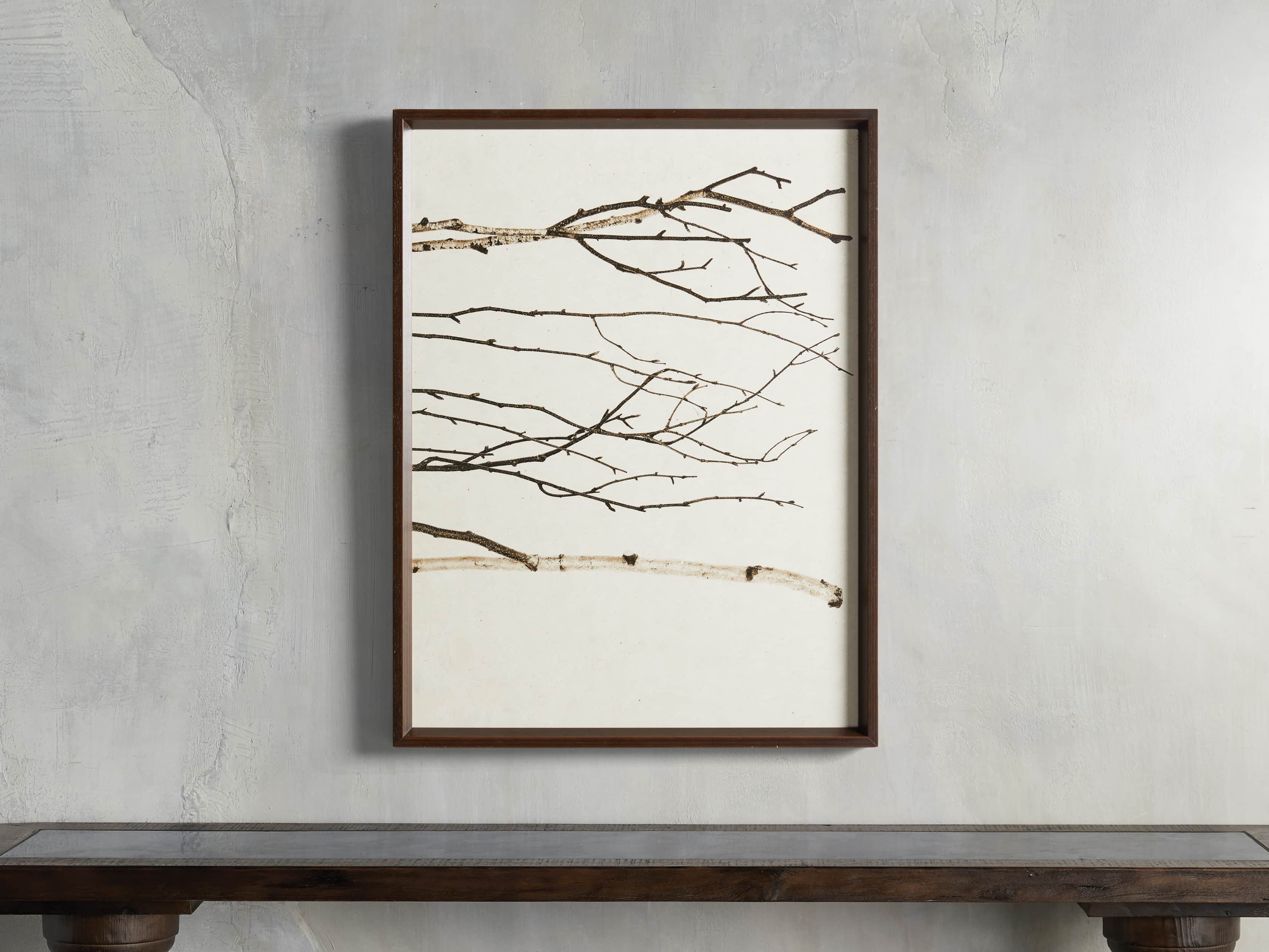 Birch Triptych Framed Print, slide 4 of 10