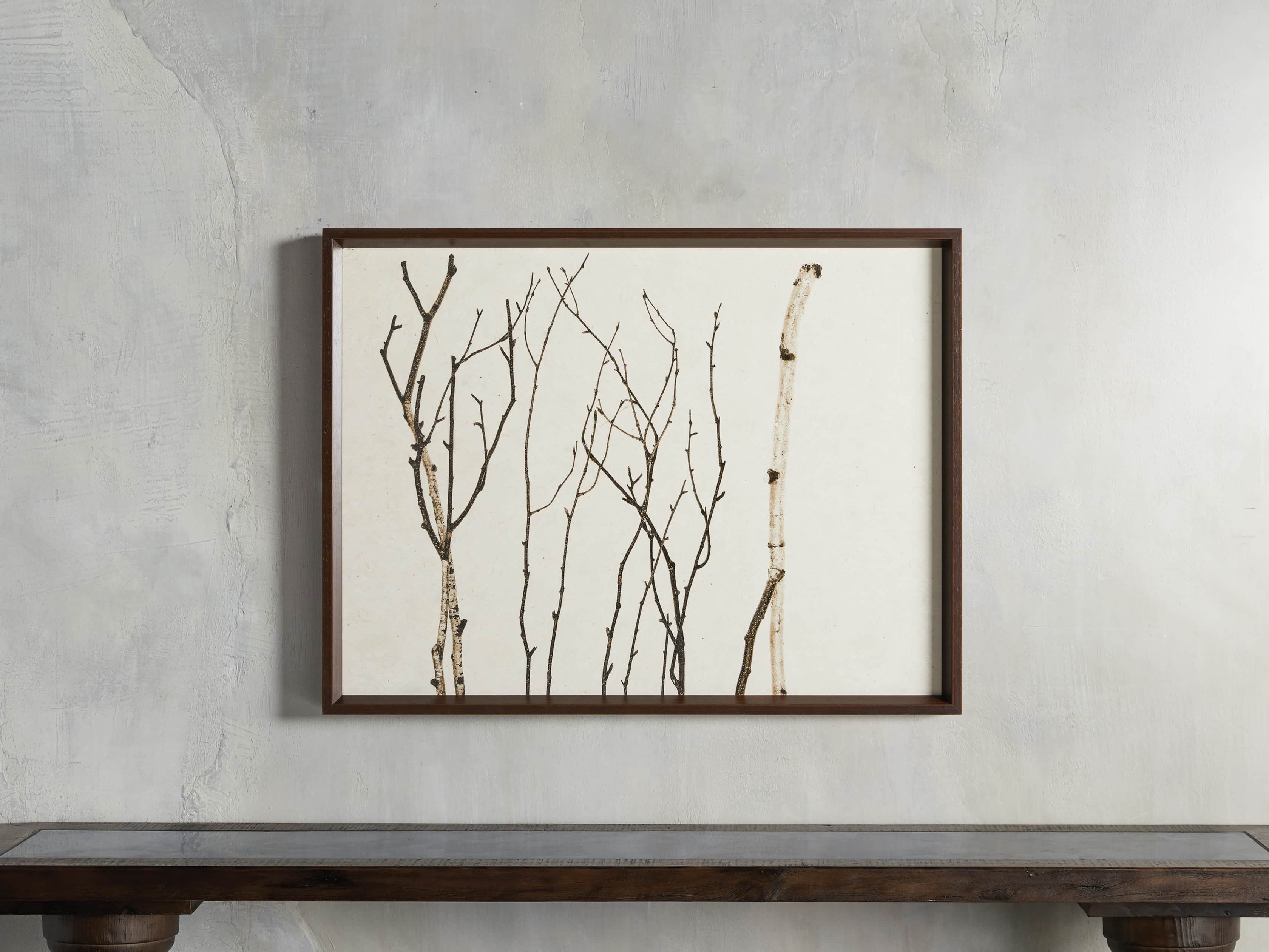 Birch Triptych Framed Print, slide 7 of 10
