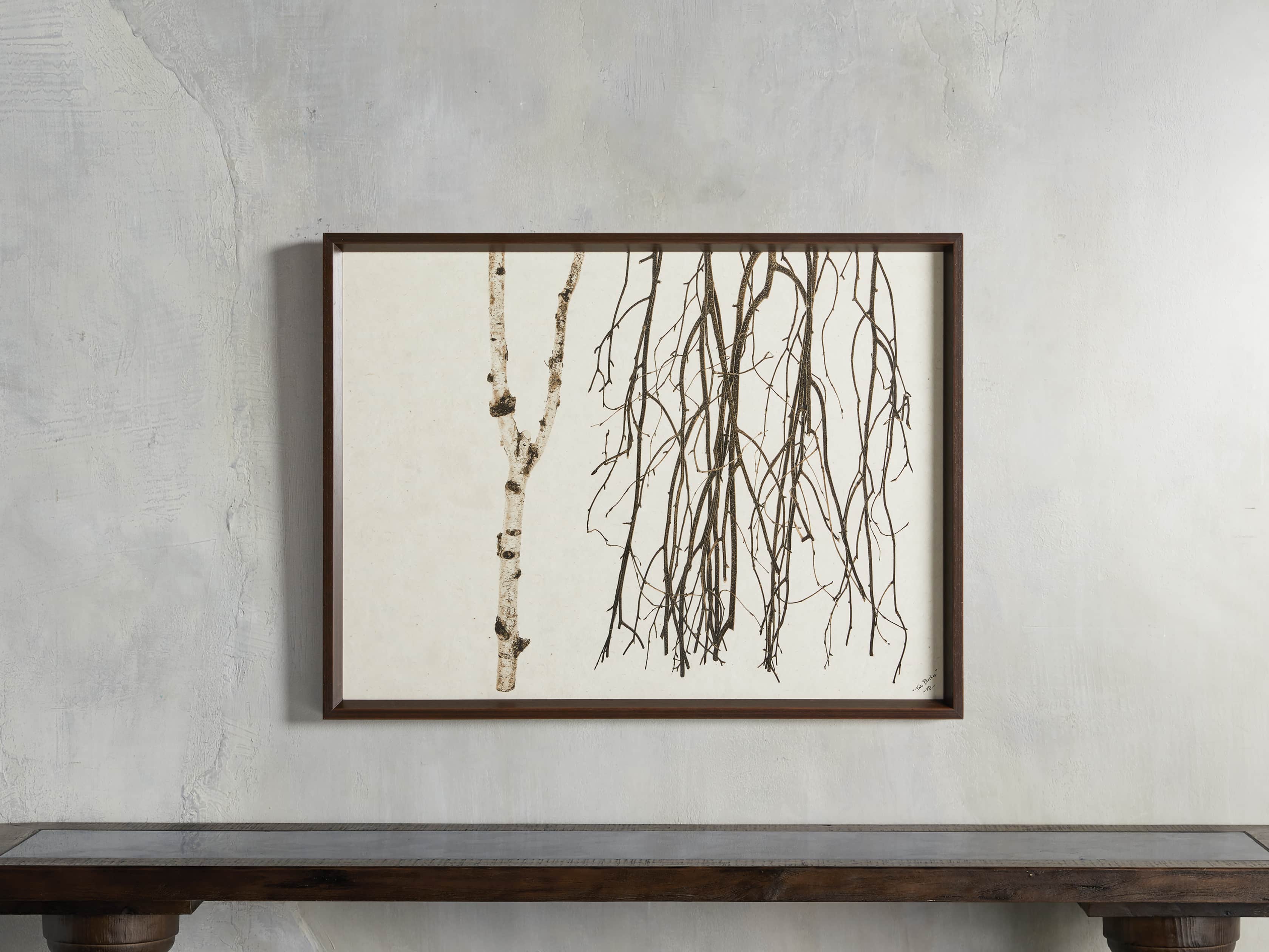 Birch Triptych Framed Print, slide 9 of 10