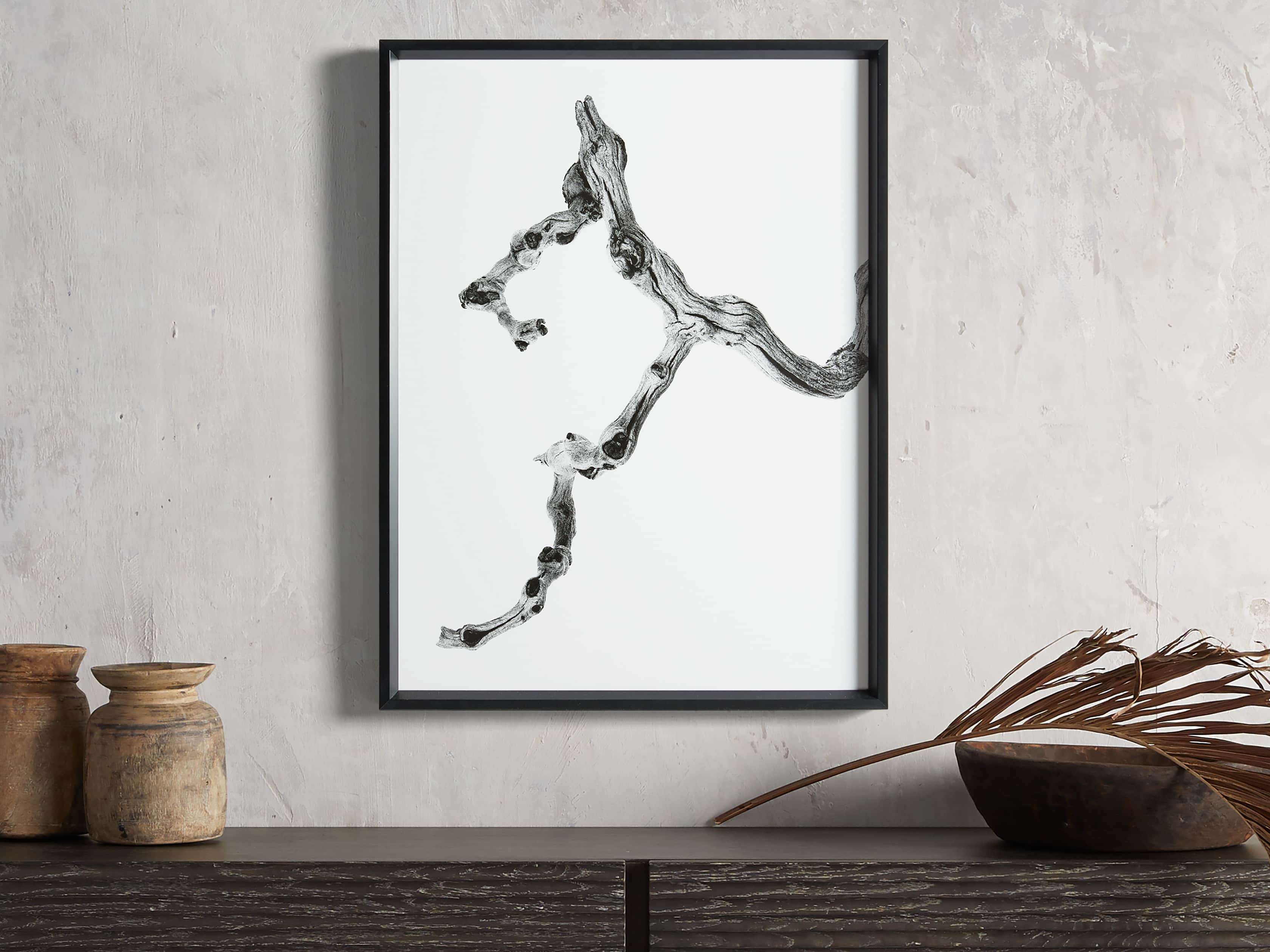 Branch Triptych Framed Print, slide 2 of 8