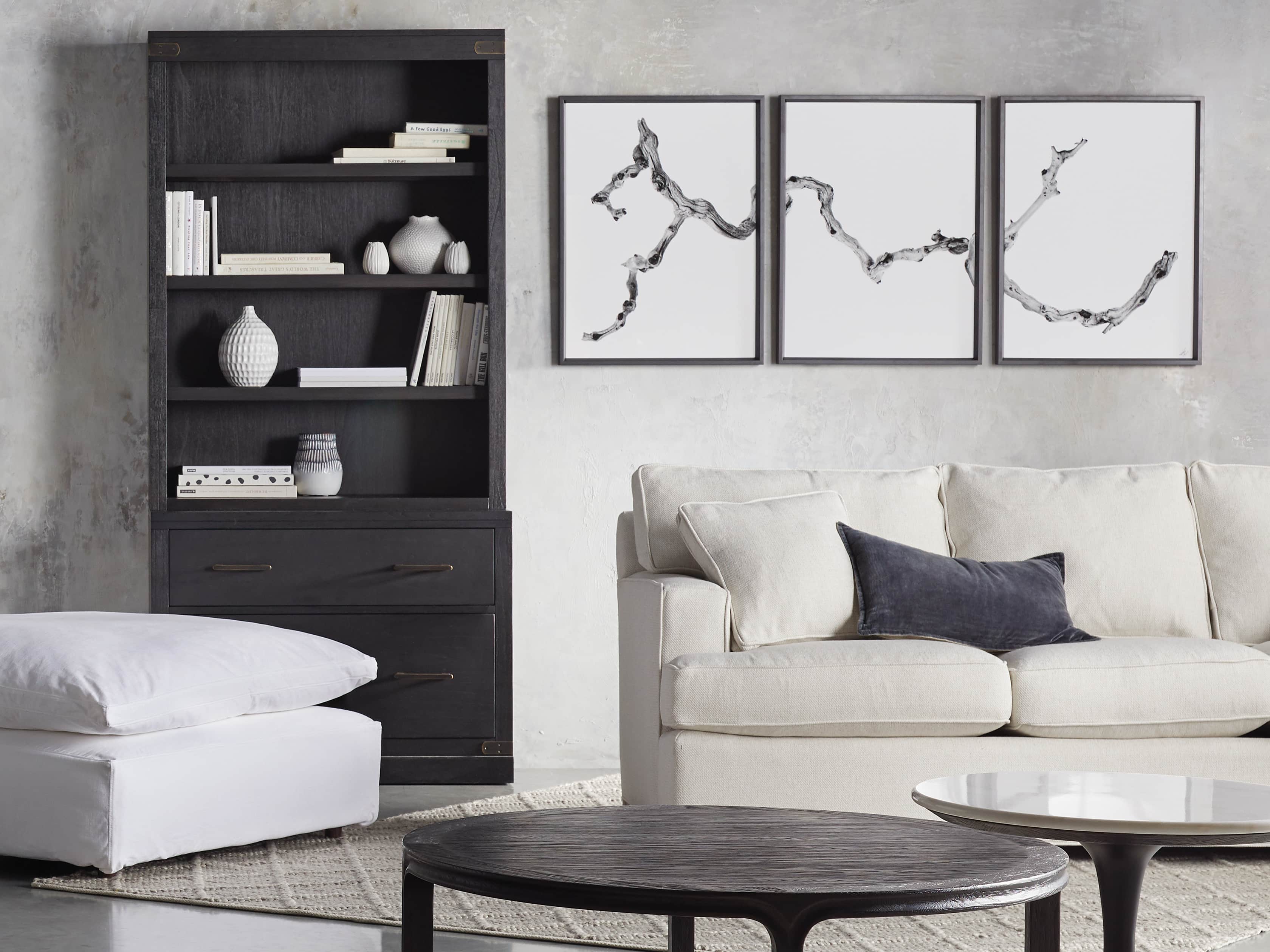 Branch Triptych Framed Print, slide 7 of 8