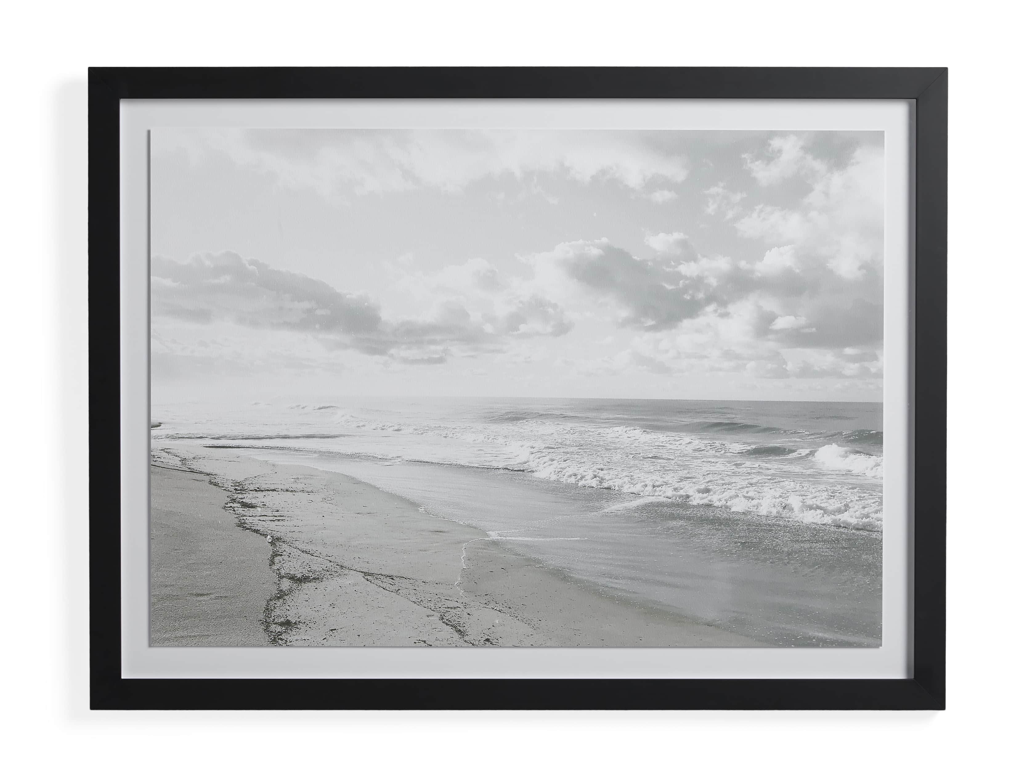 Mission Beach Framed Print, slide 3 of 3