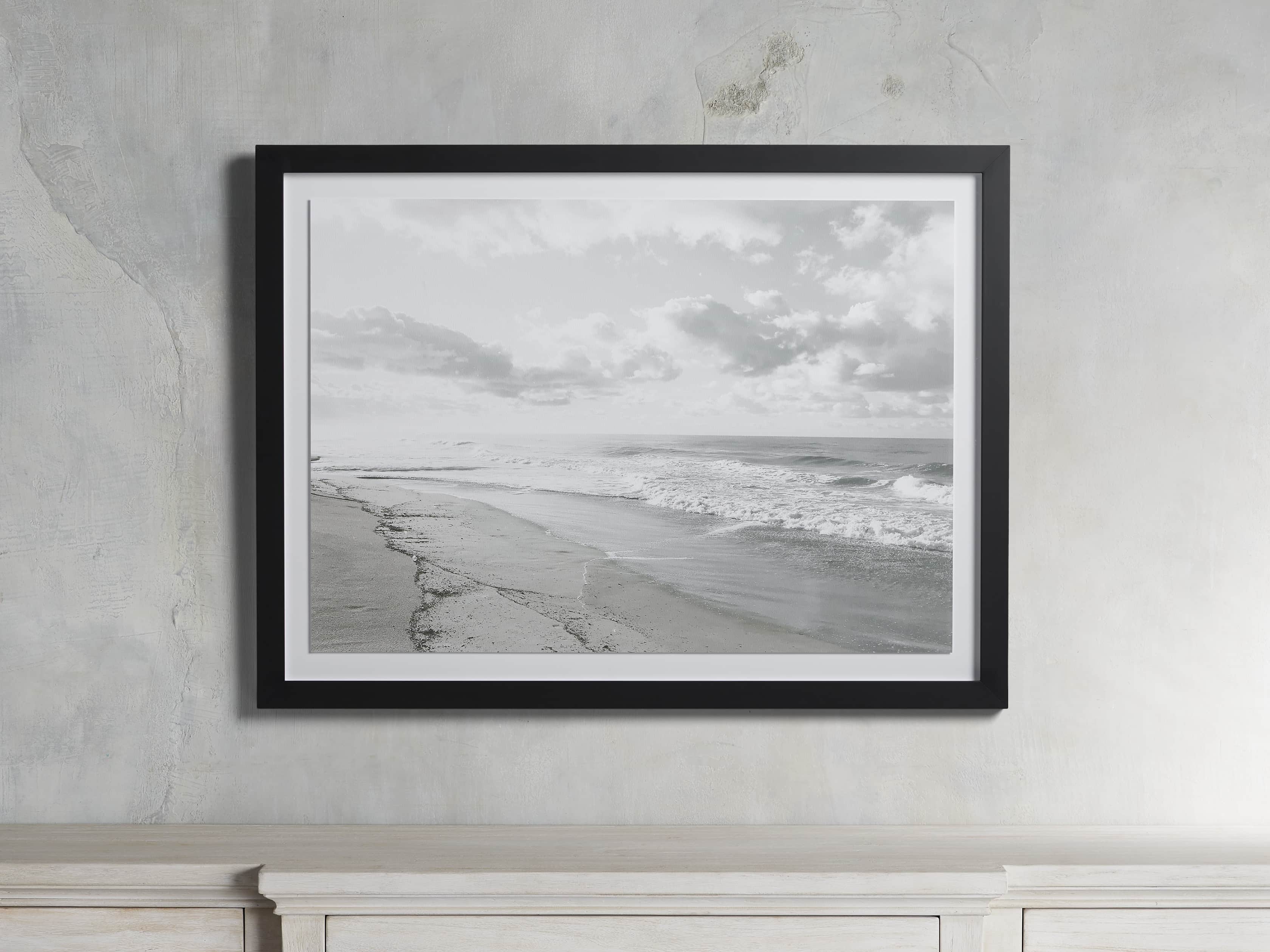 Mission Beach Framed Print, slide 1 of 3