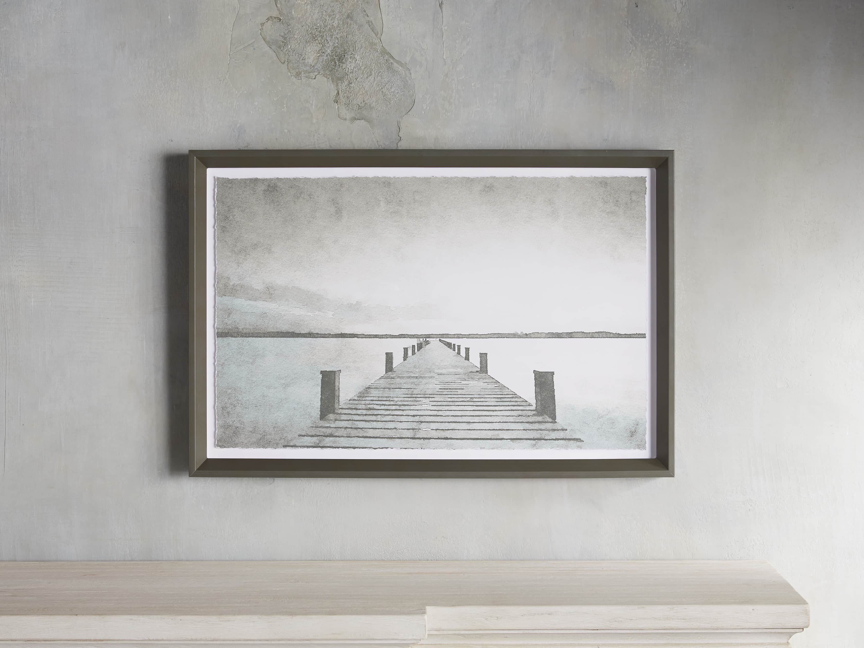 Rehoboth Beach Pier Framed Print, slide 1 of 5