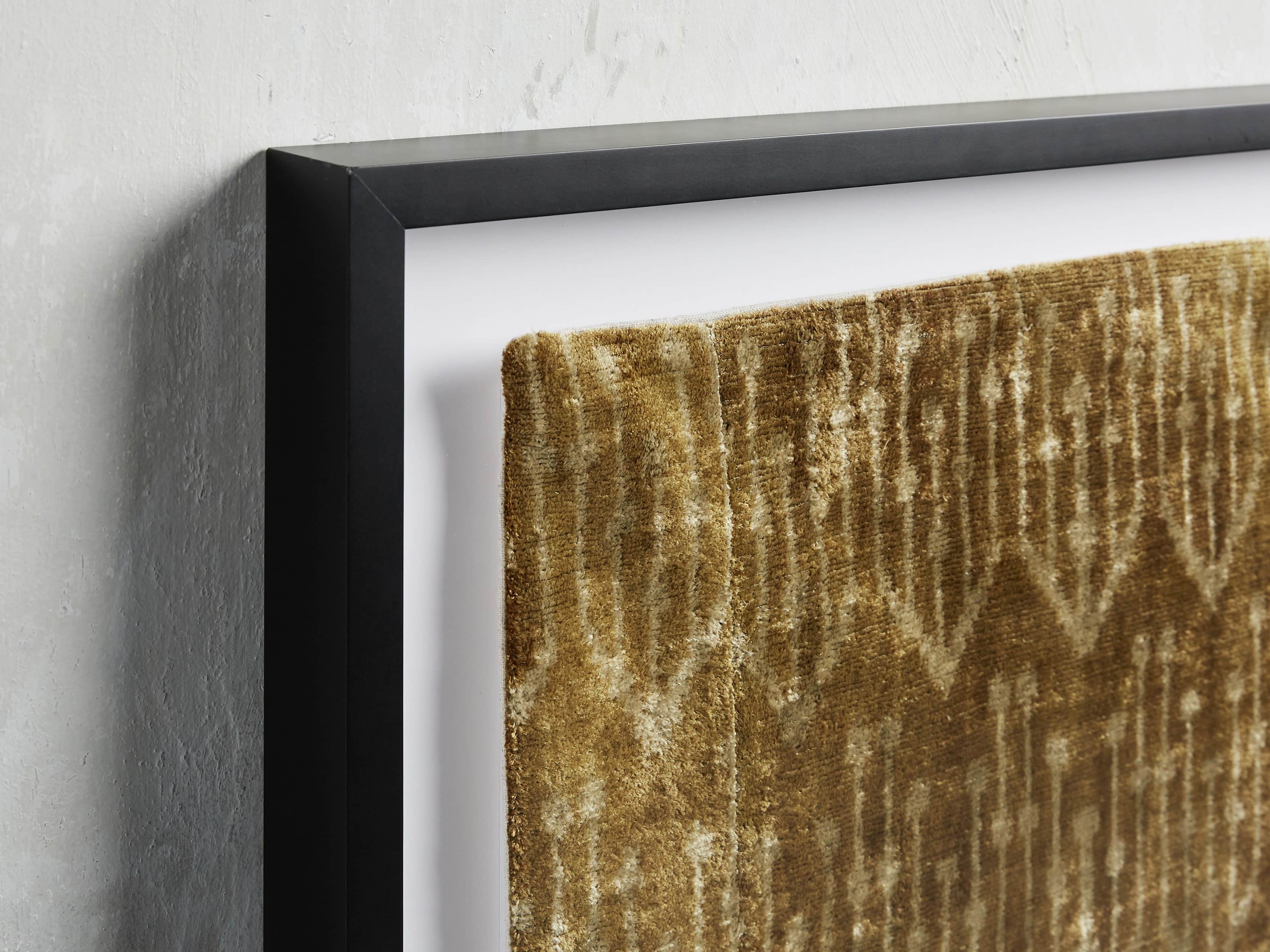 Framed Velvet in Gold Print 2