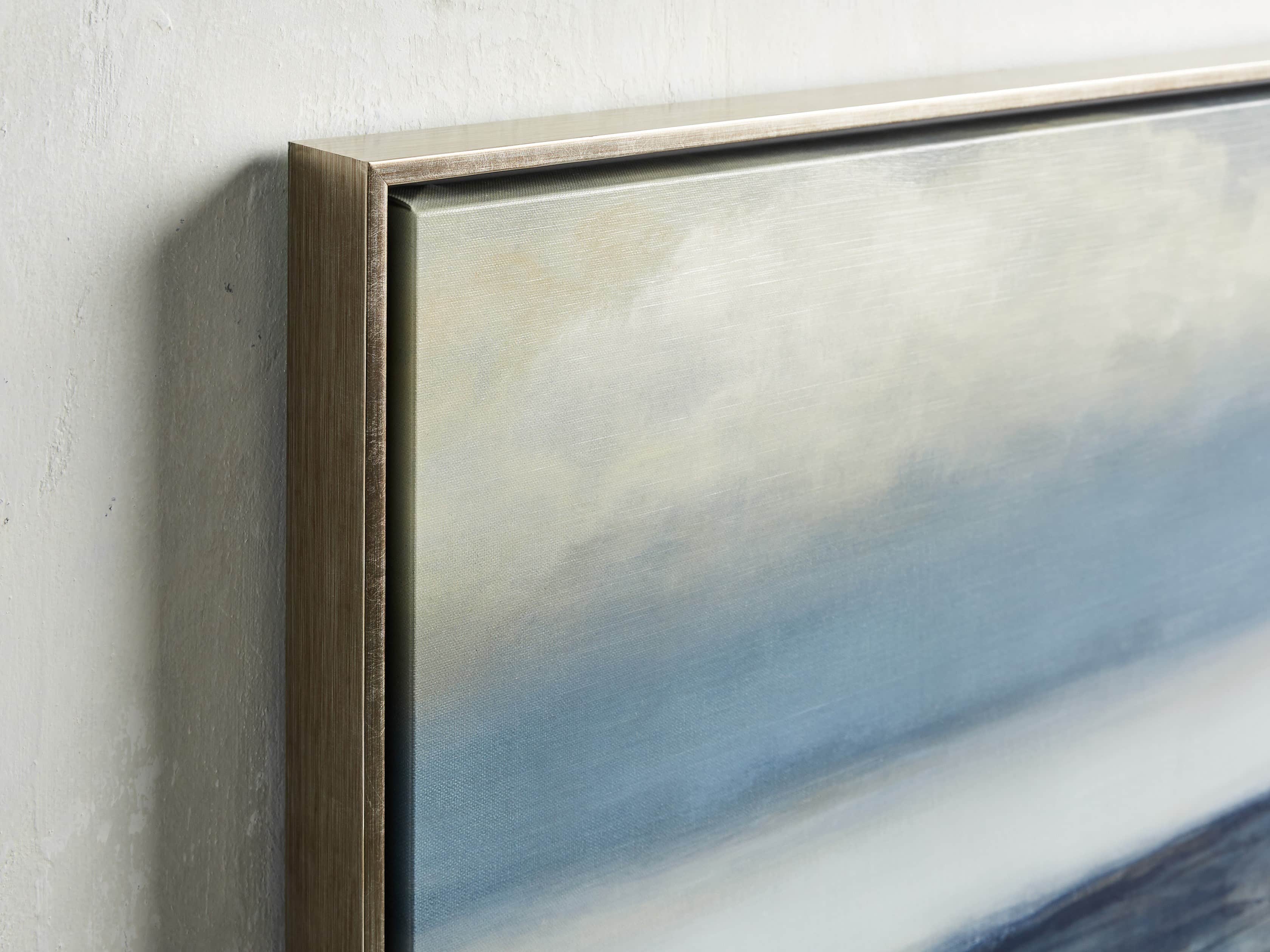 Evening Tide Square Framed Print Arhaus