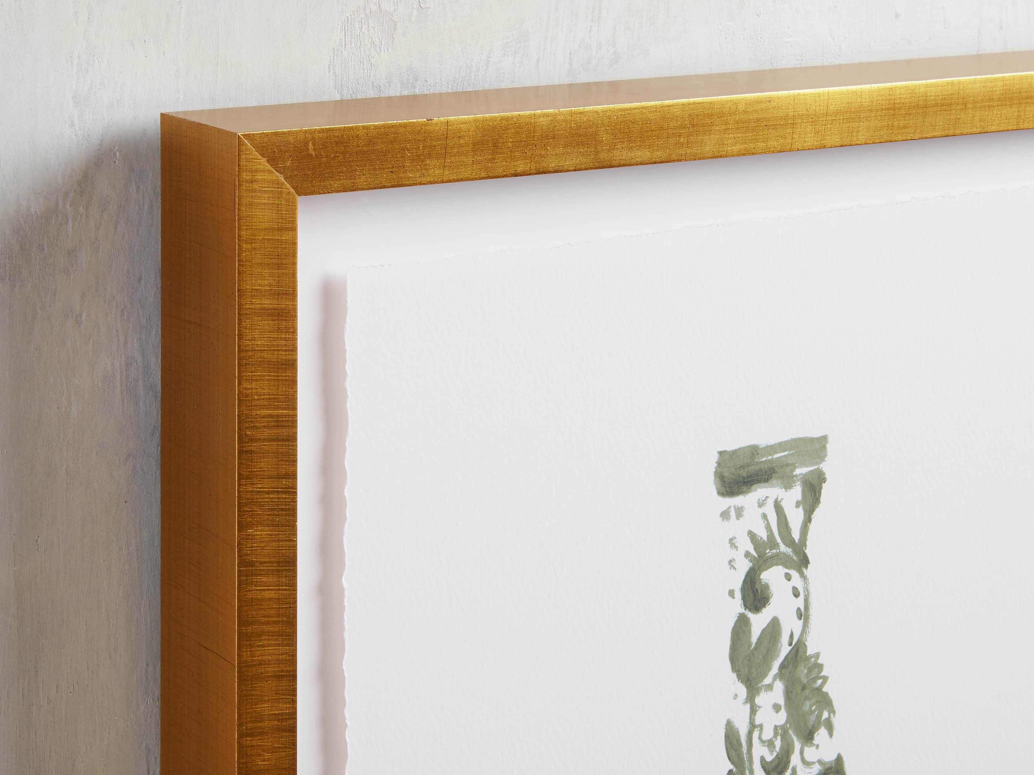 Sage Porcelain Framed Print 1