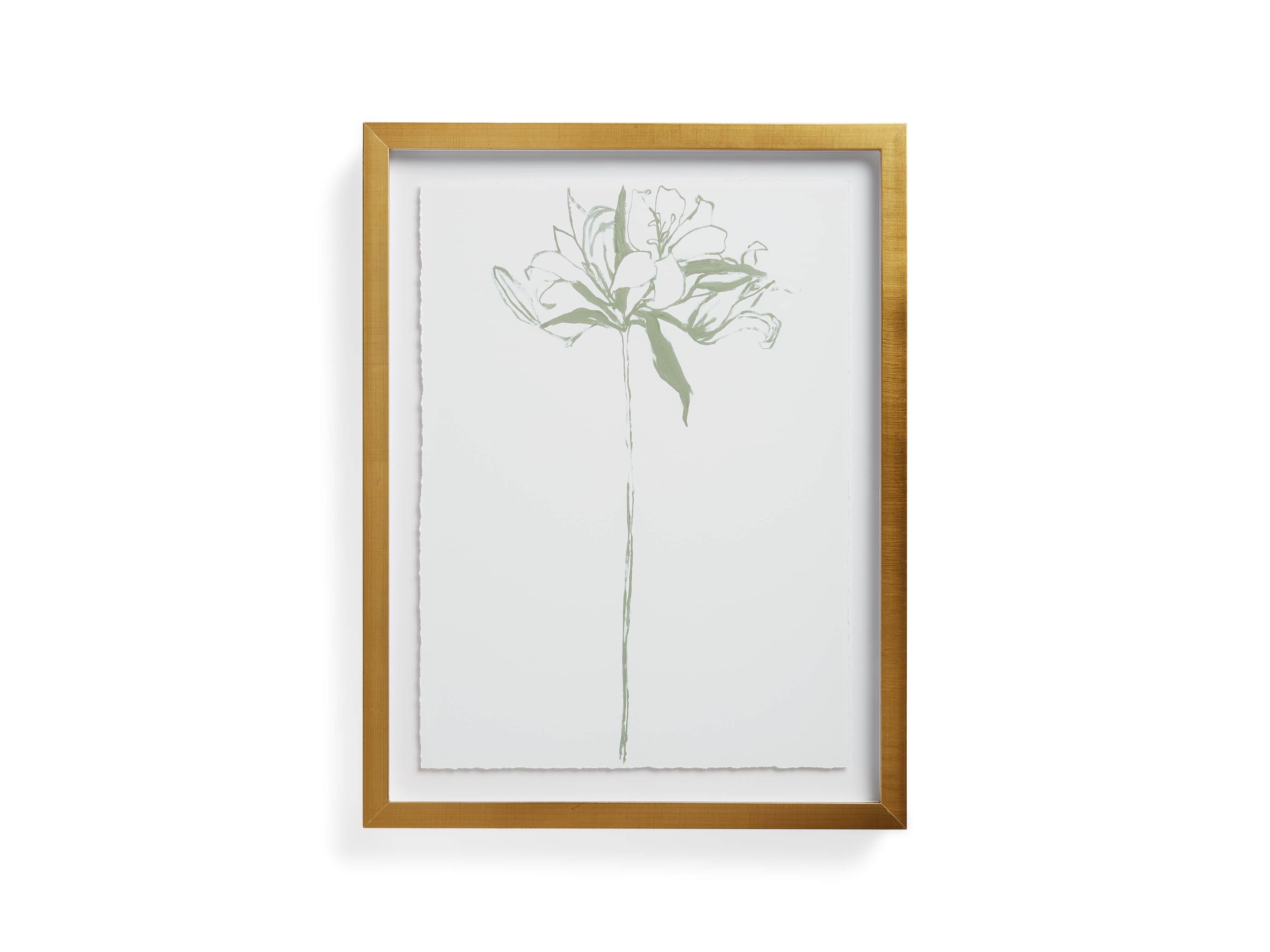 Sage Blooms Framed Print 1
