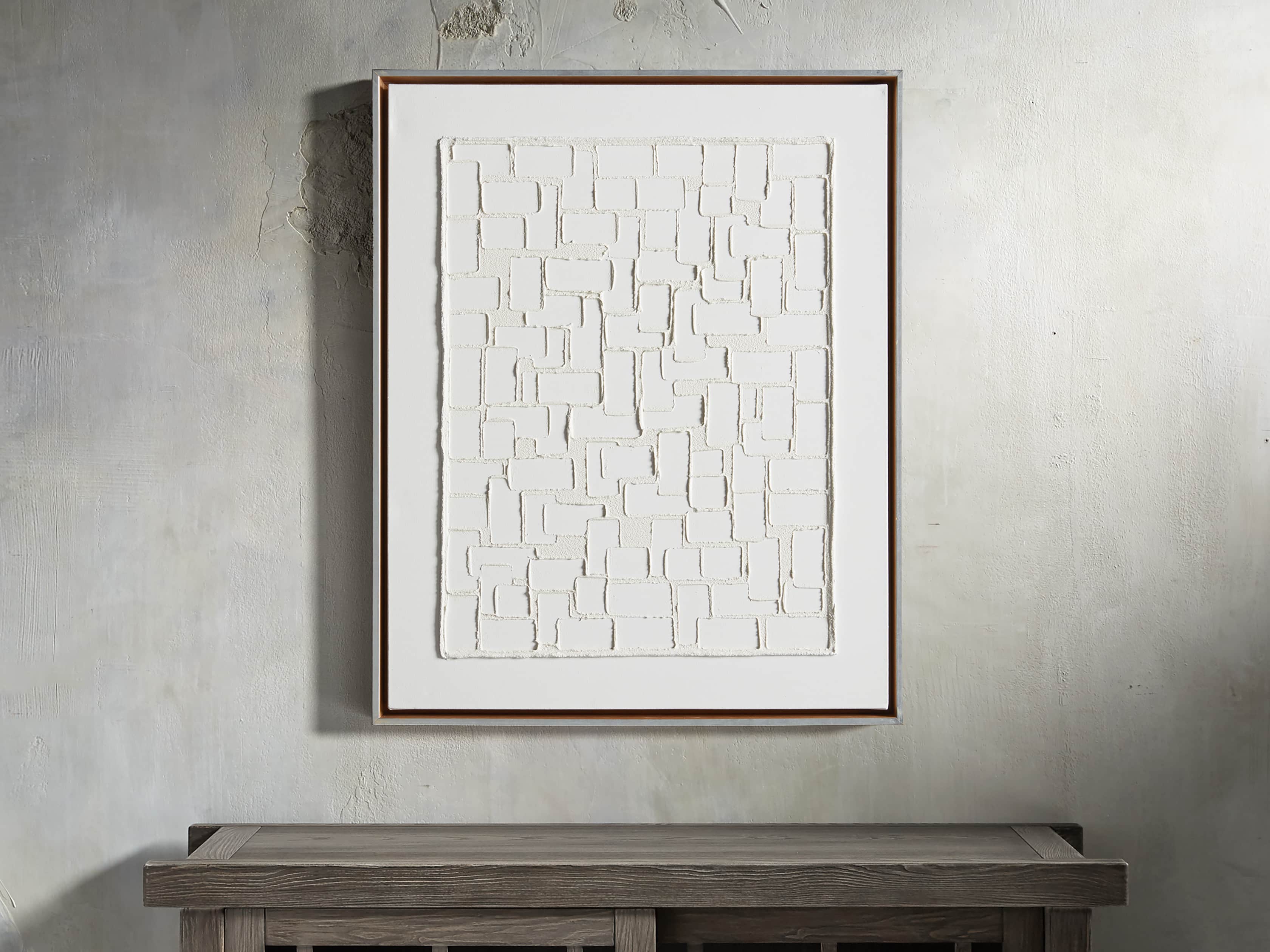 Estuco Framed Print III, slide 1 of 5