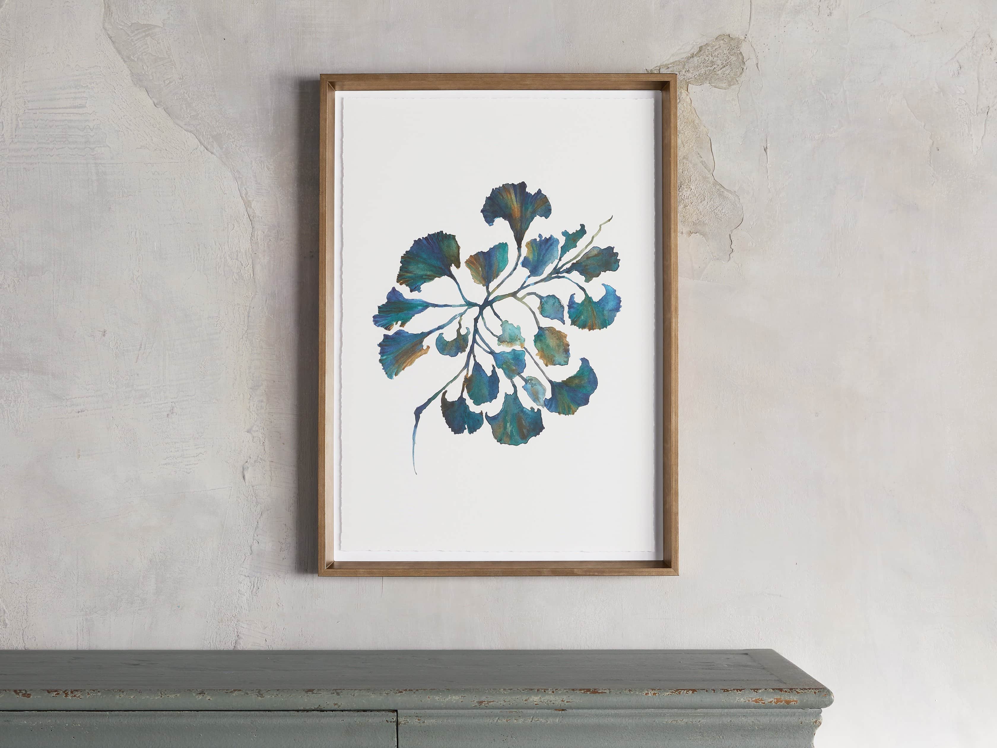 Watercolor Coral Framed Print 3