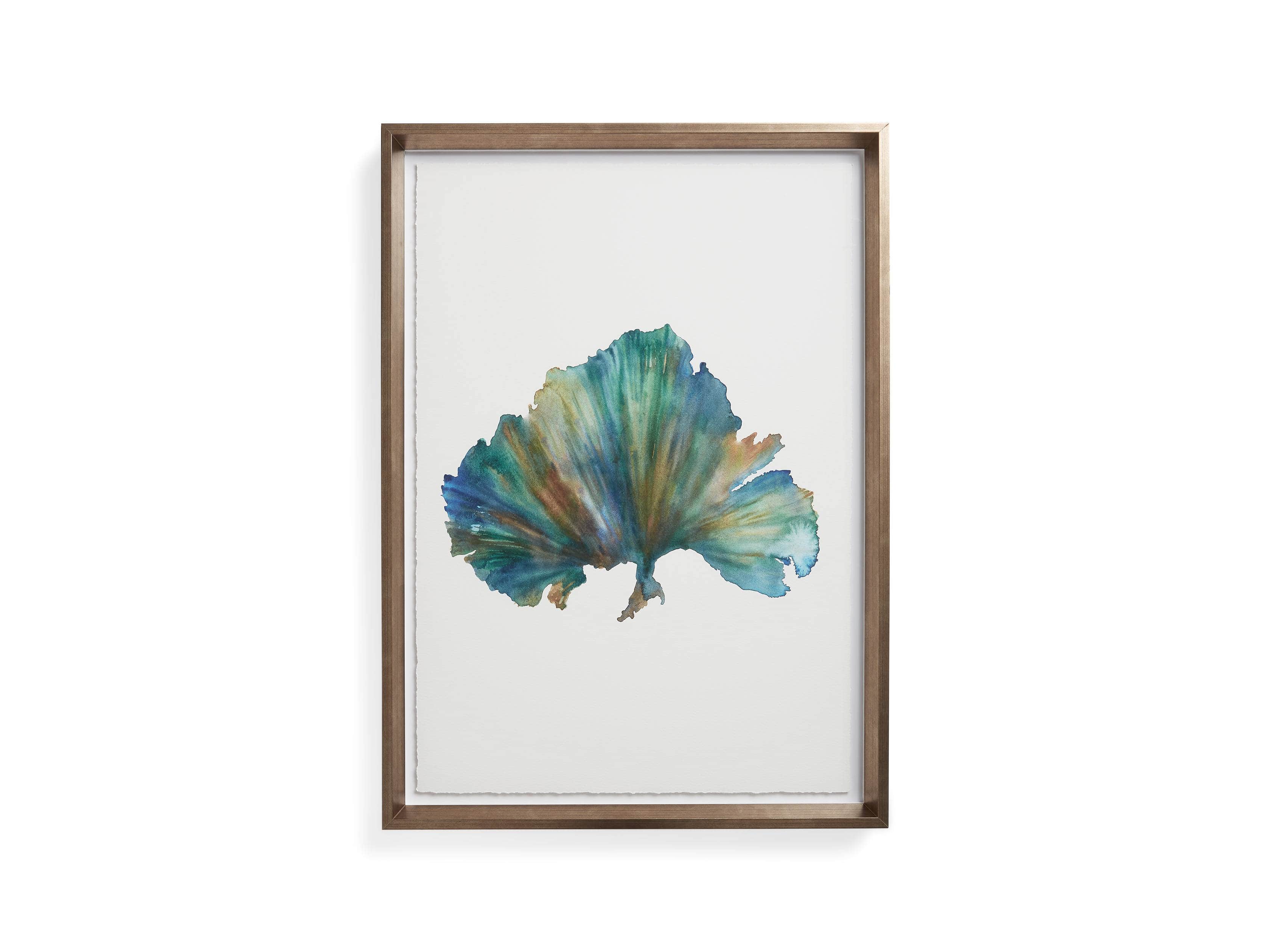 Watercolor Coral Framed Print IV, slide 6 of 6