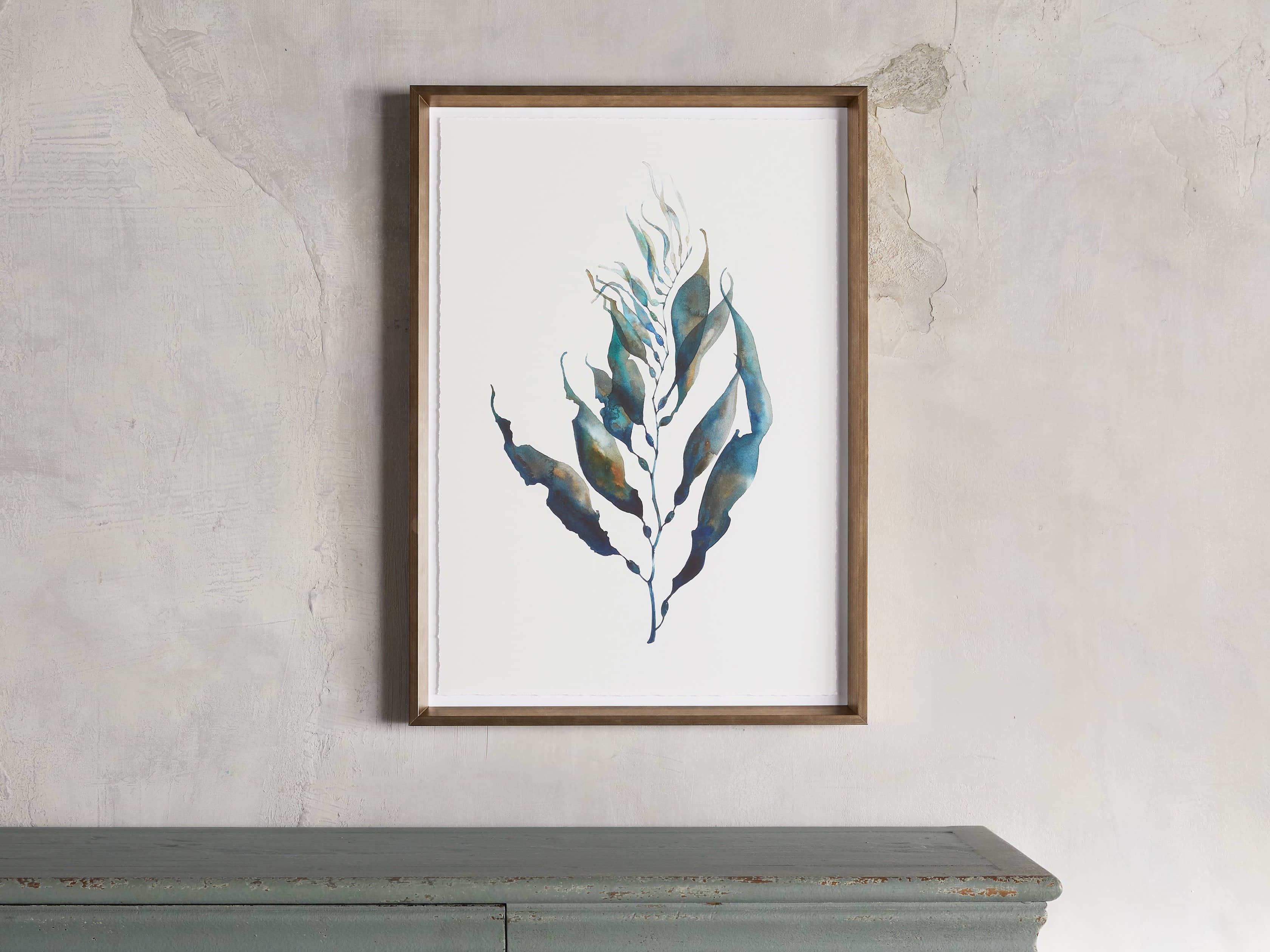 Watercolor Coral Framed Print II, slide 1 of 6