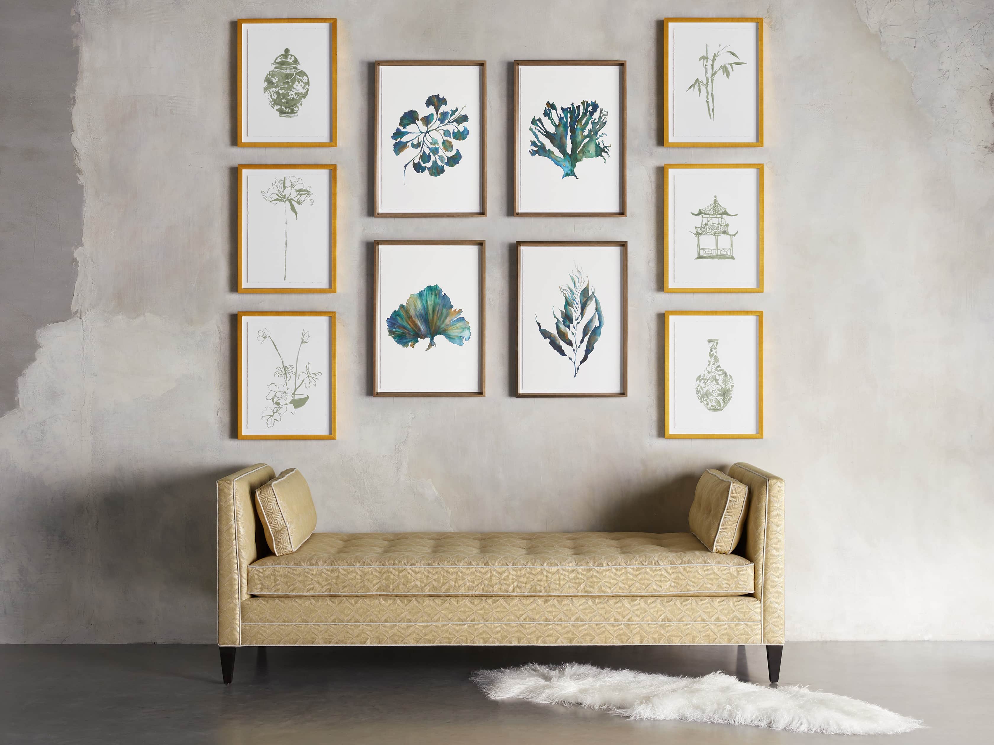 Watercolor Coral Framed Print II, slide 4 of 6