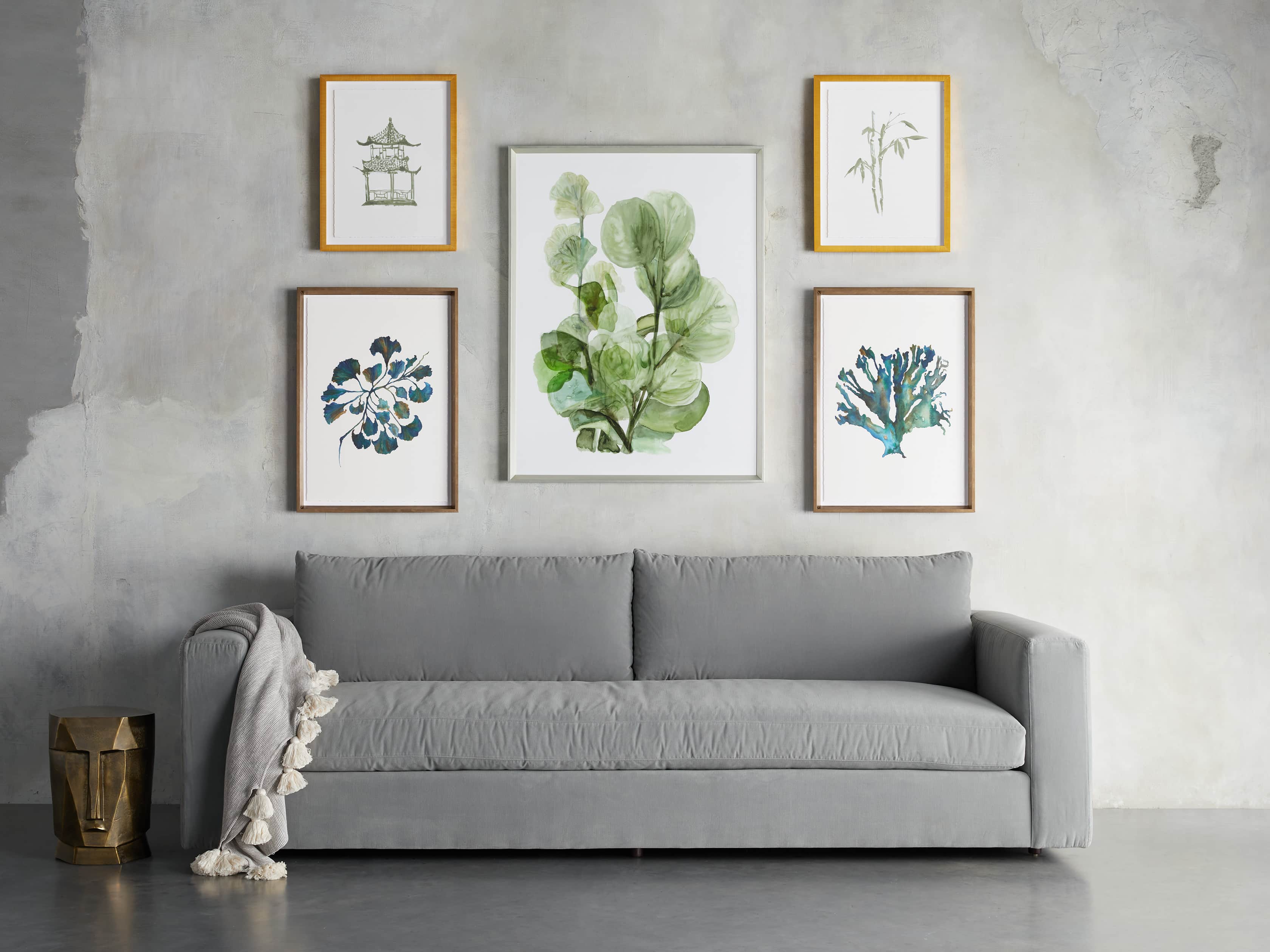 Watercolor Coral Framed Print I, slide 7 of 8