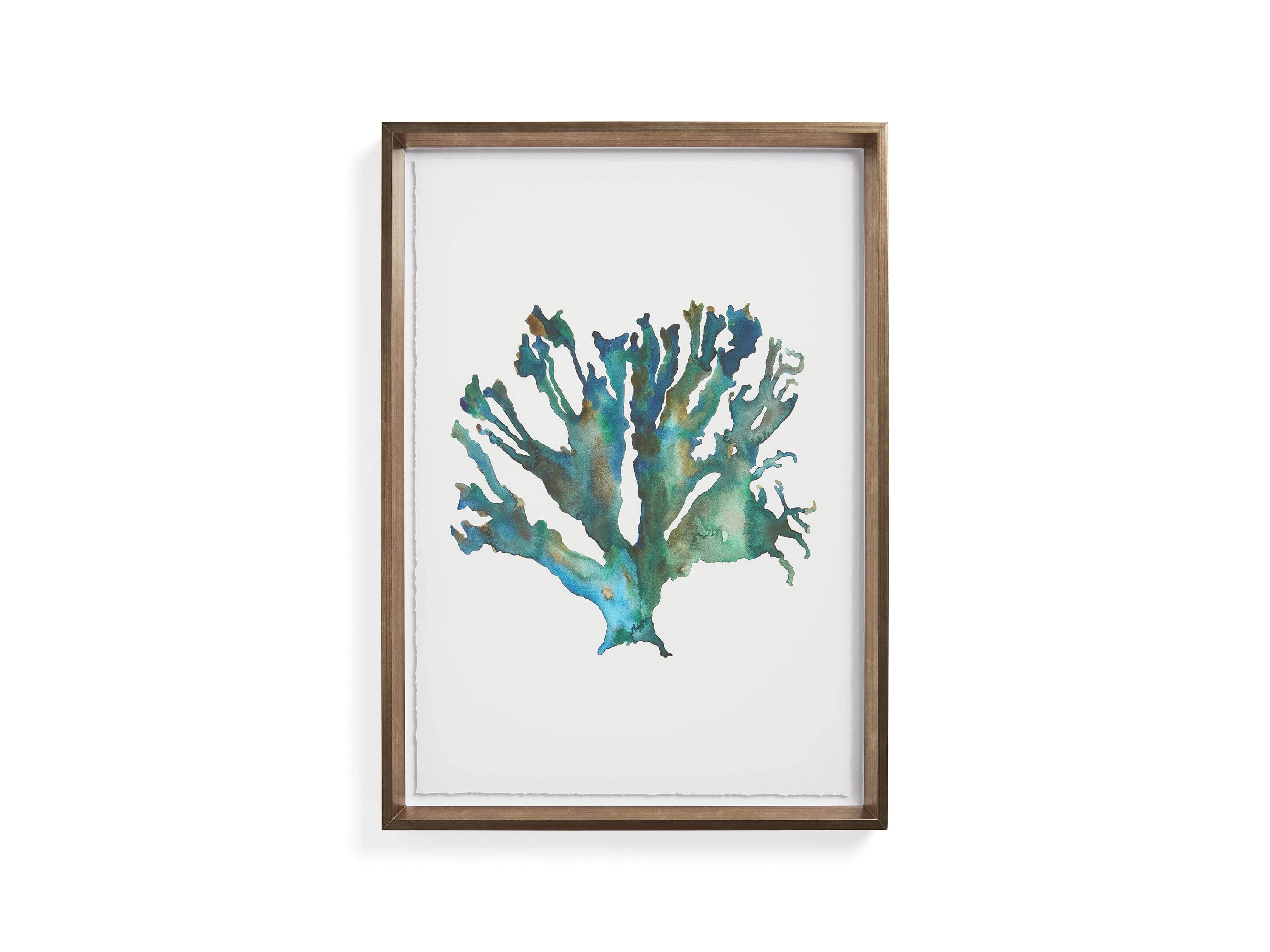 Watercolor Coral Framed Print I, slide 8 of 8