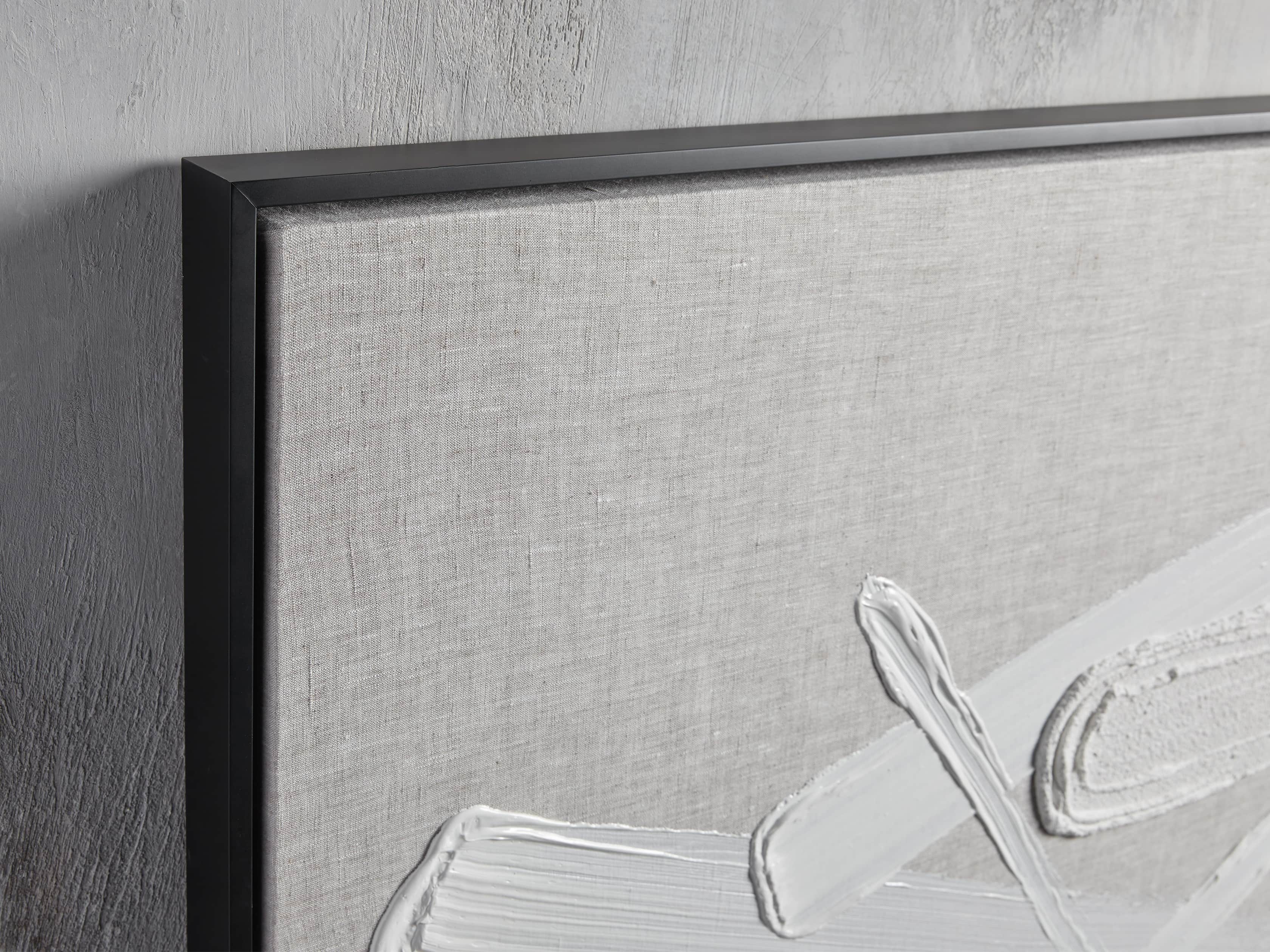 Format Framed Linen Painting I, slide 2 of 7