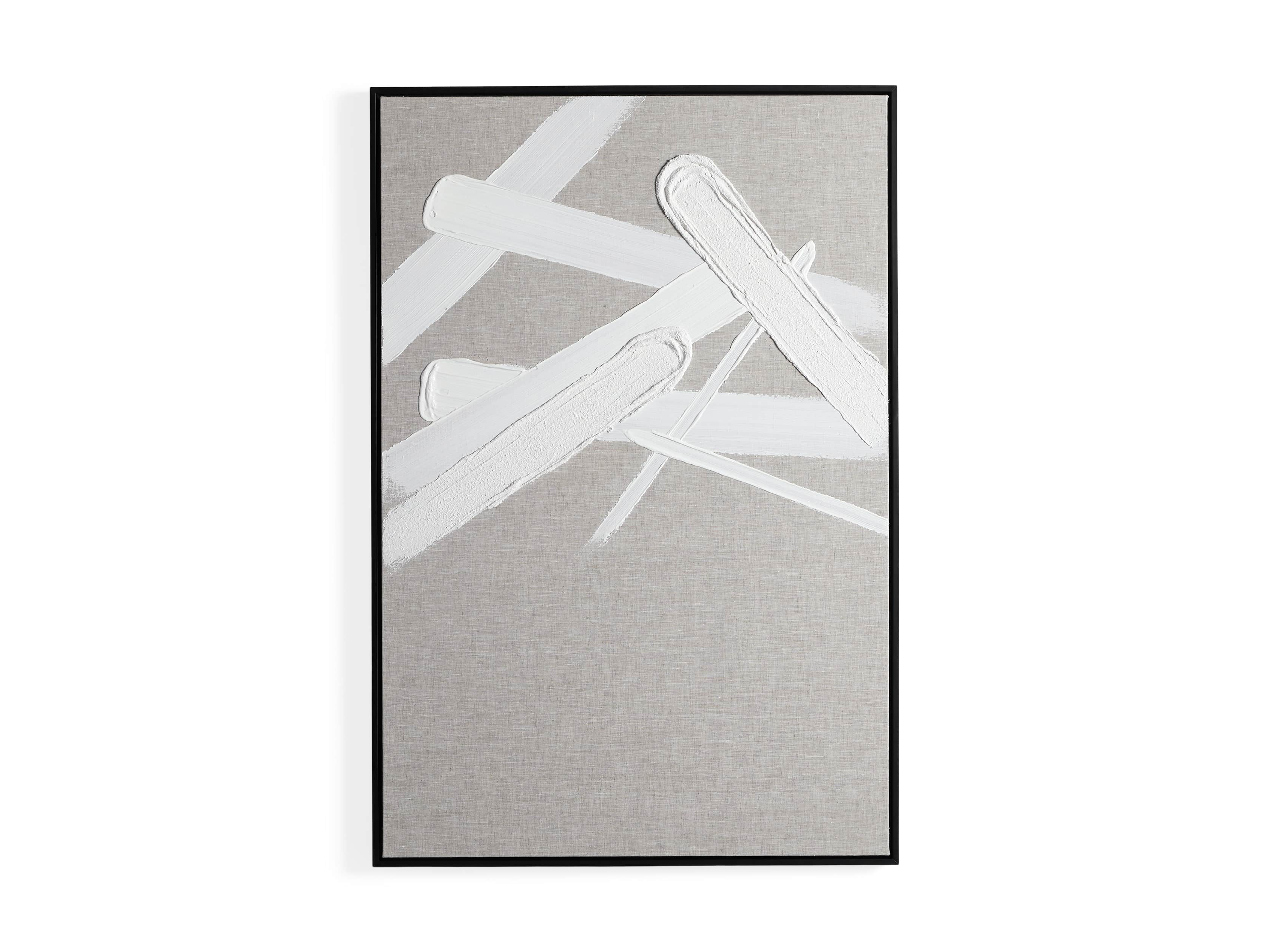 Format Framed Linen Painting II, slide 6 of 6
