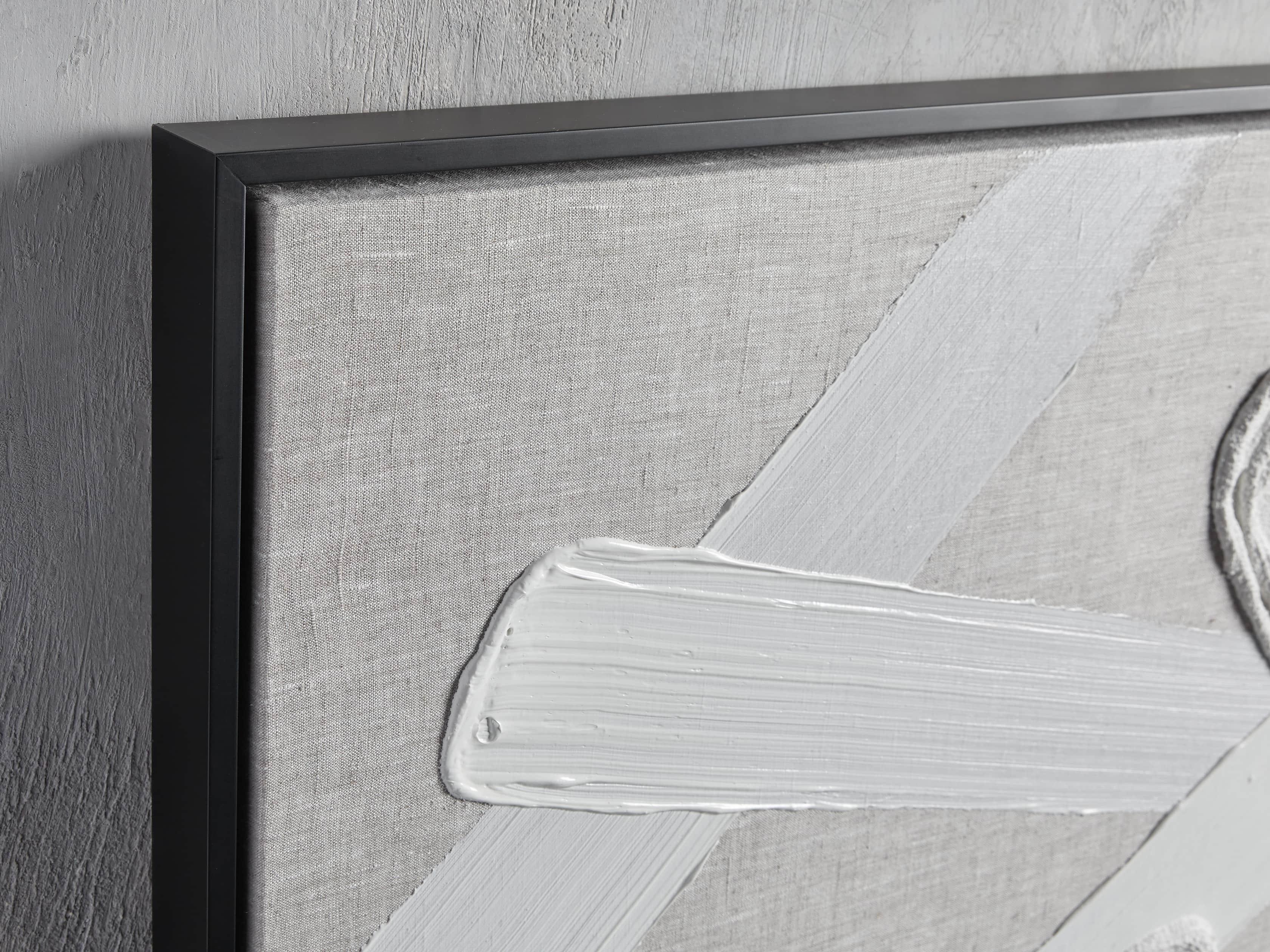 Format Framed Linen Painting II, slide 2 of 6