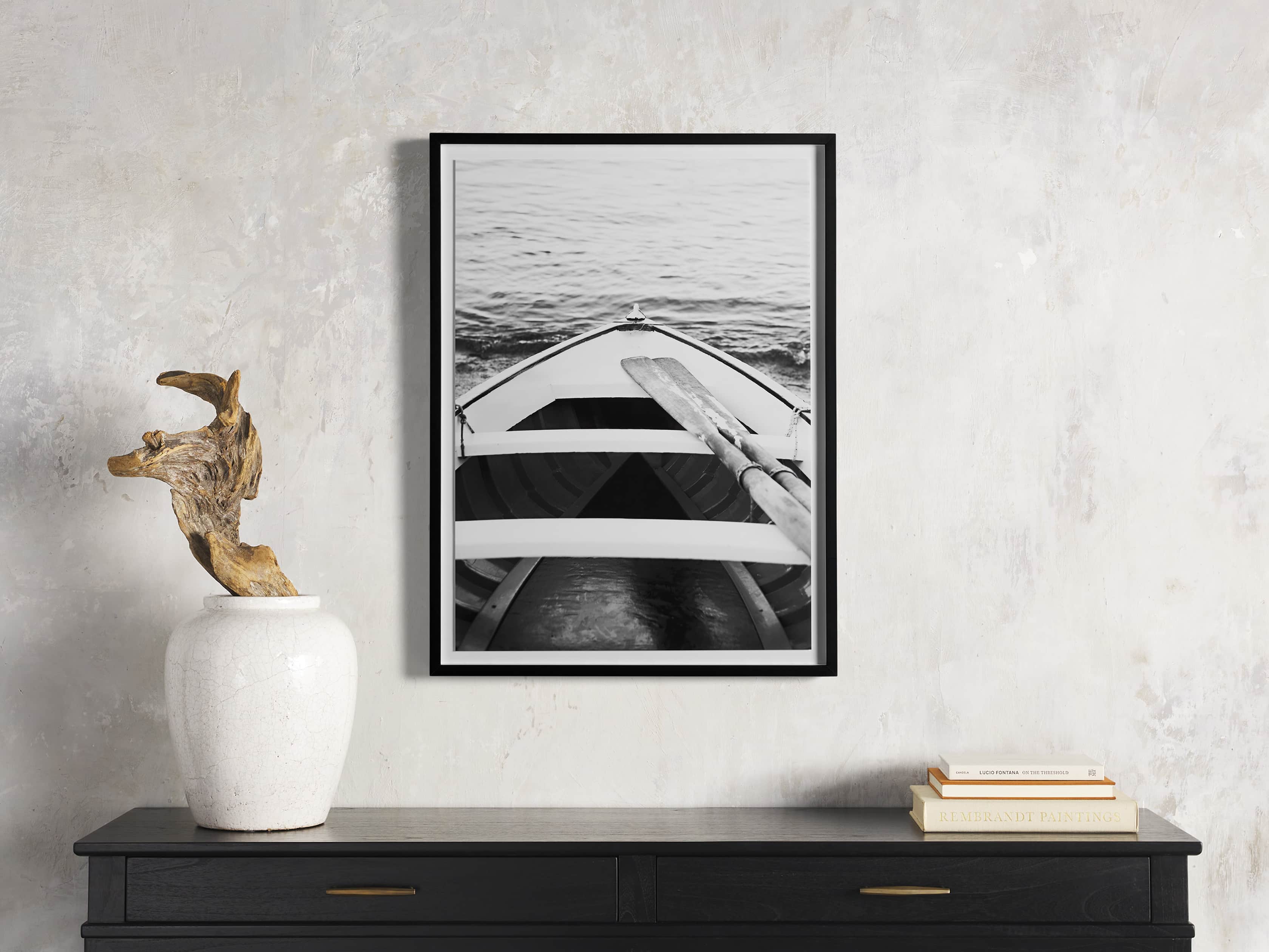 Le Canot Framed Print, slide 1 of 4