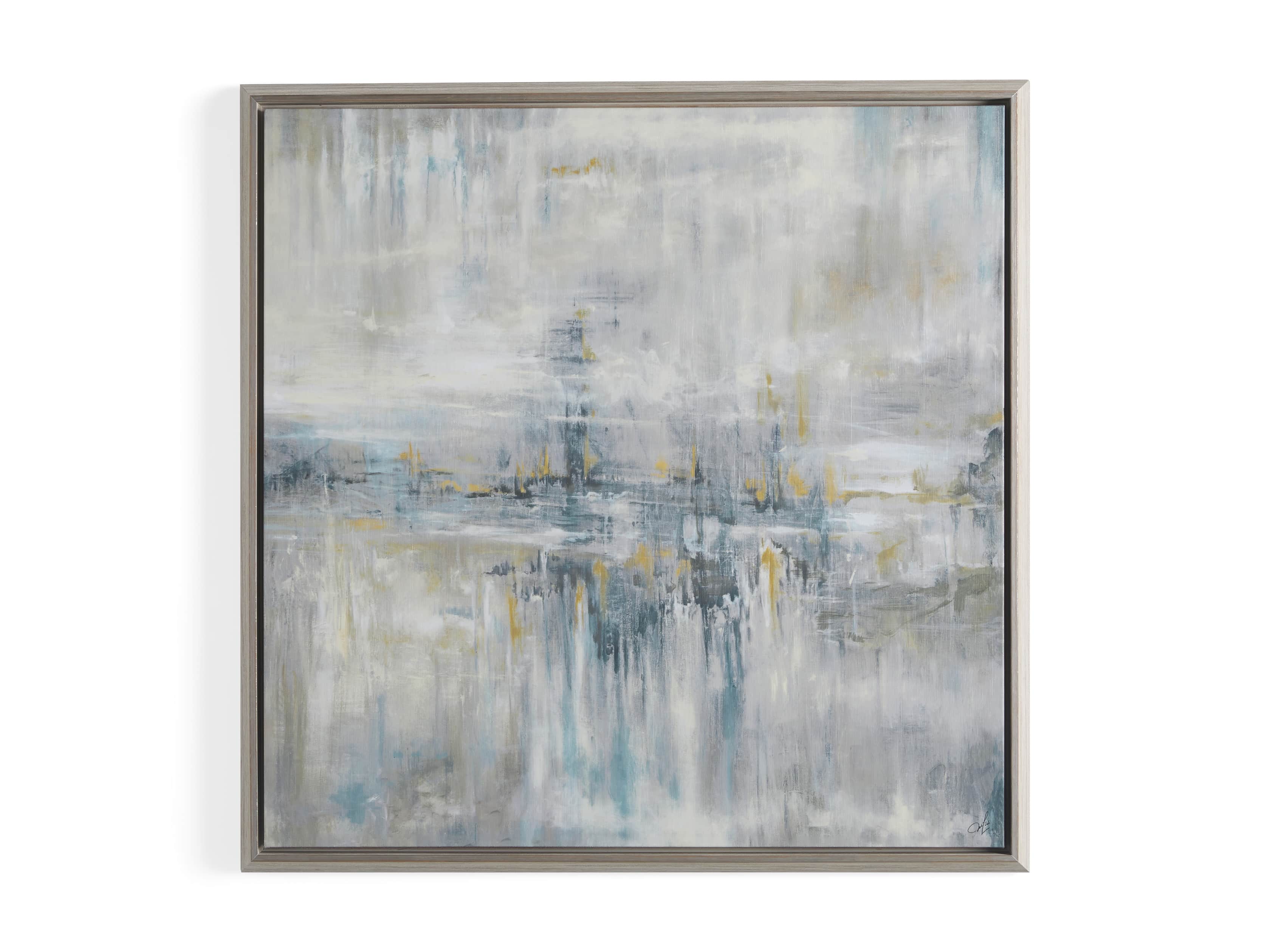 morning tide framed print 36x36, slide 4 of 4