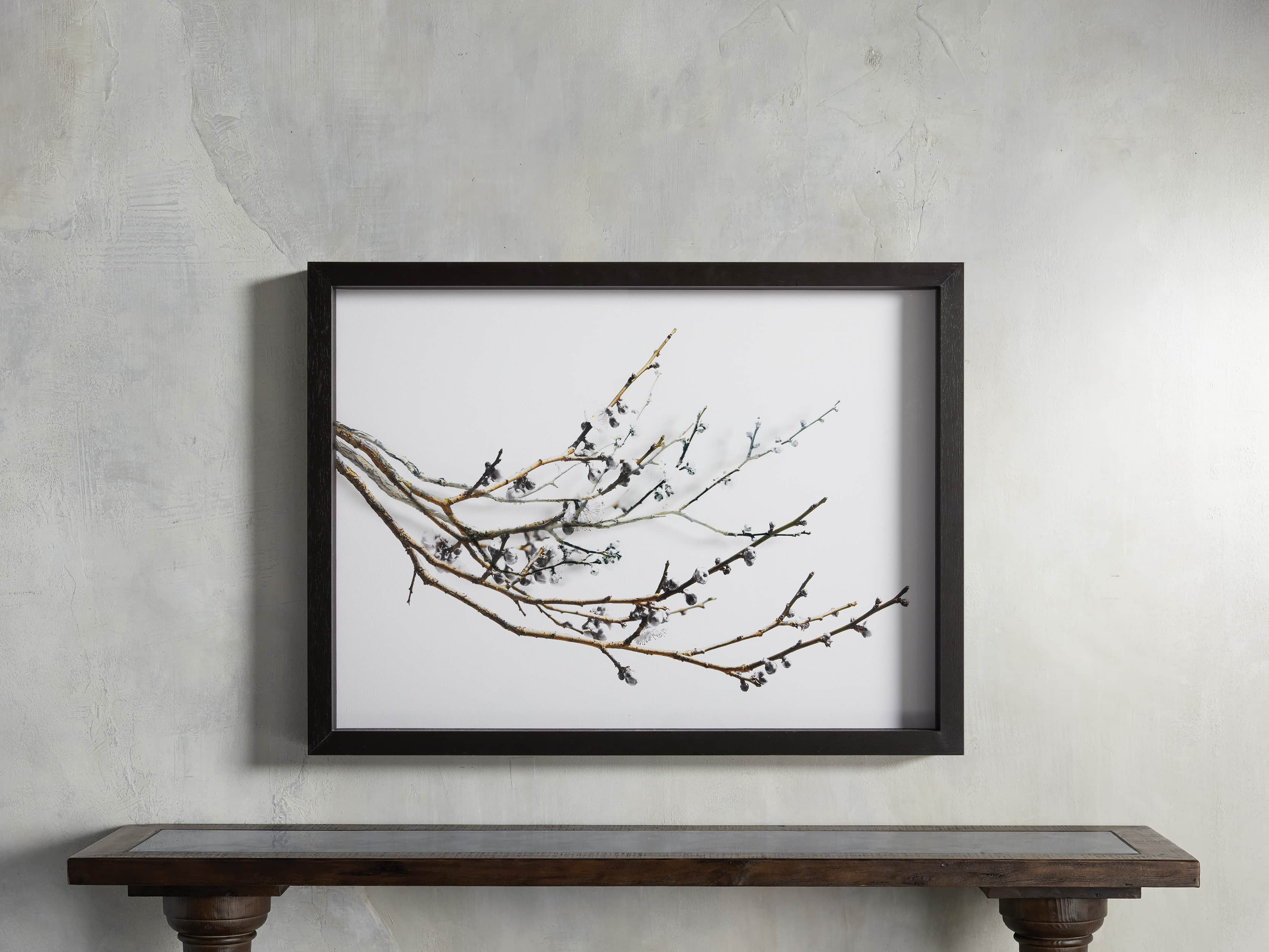 Plum Blossoms Framed Print, slide 1 of 4