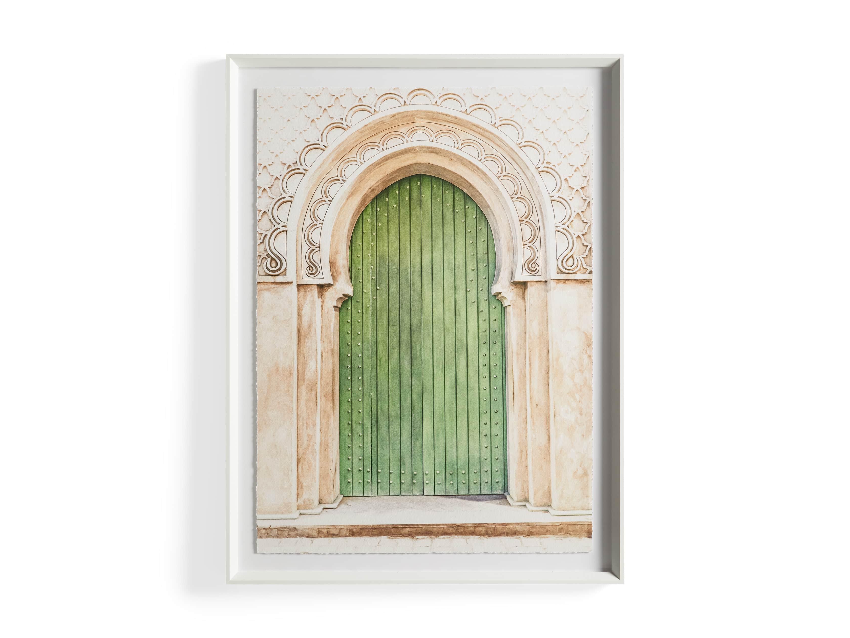 Viridescent Entry Framed Print, slide 3 of 3