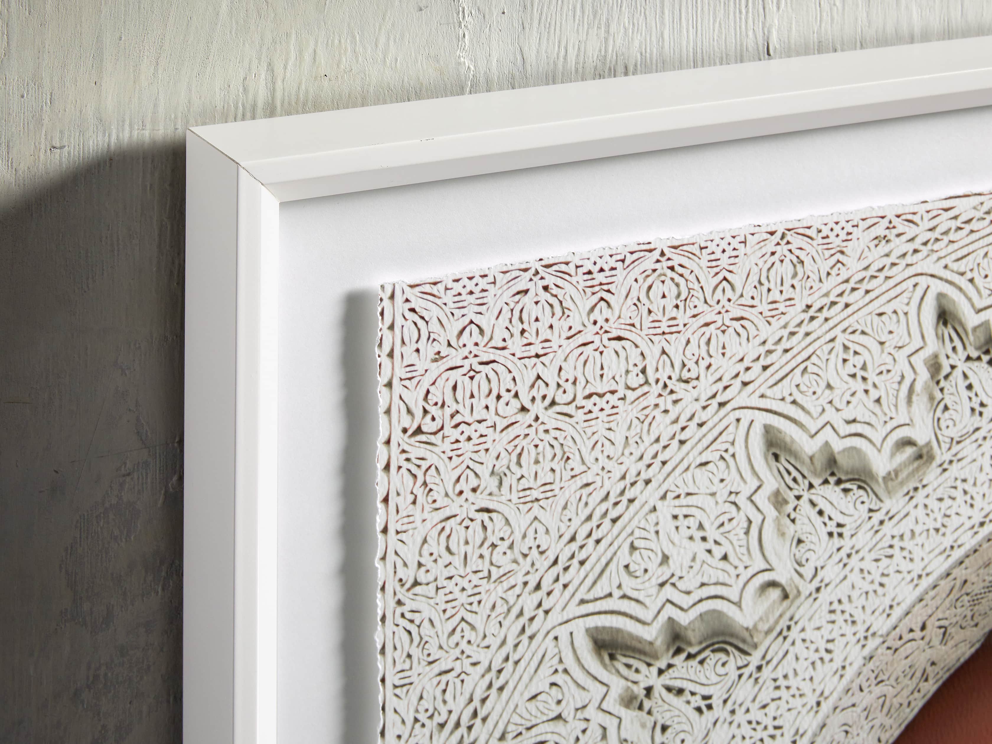 Blushing Entry Framed Print, slide 2 of 3
