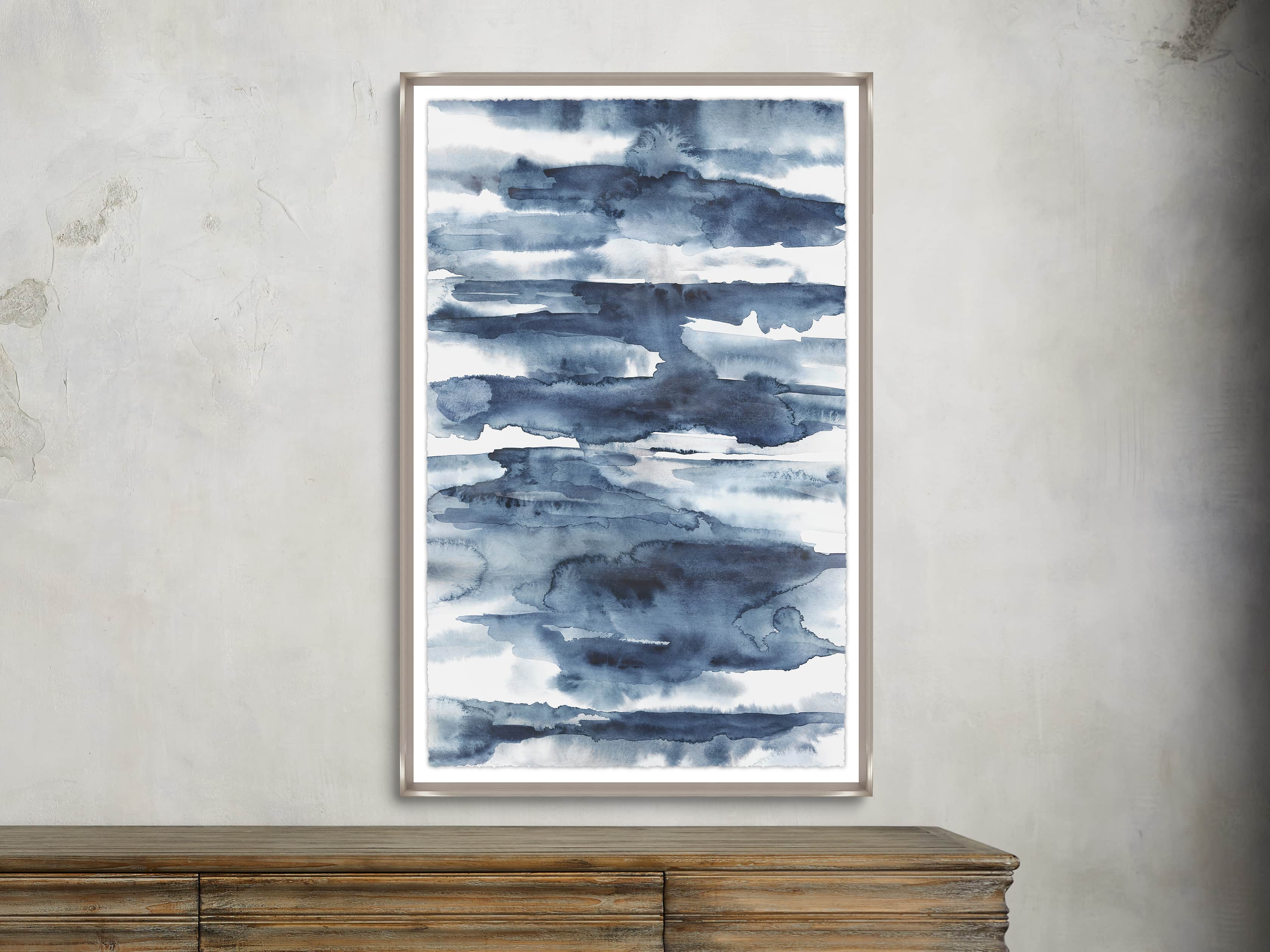 Pools of Blue 30" X 46" Print I, slide 1 of 2