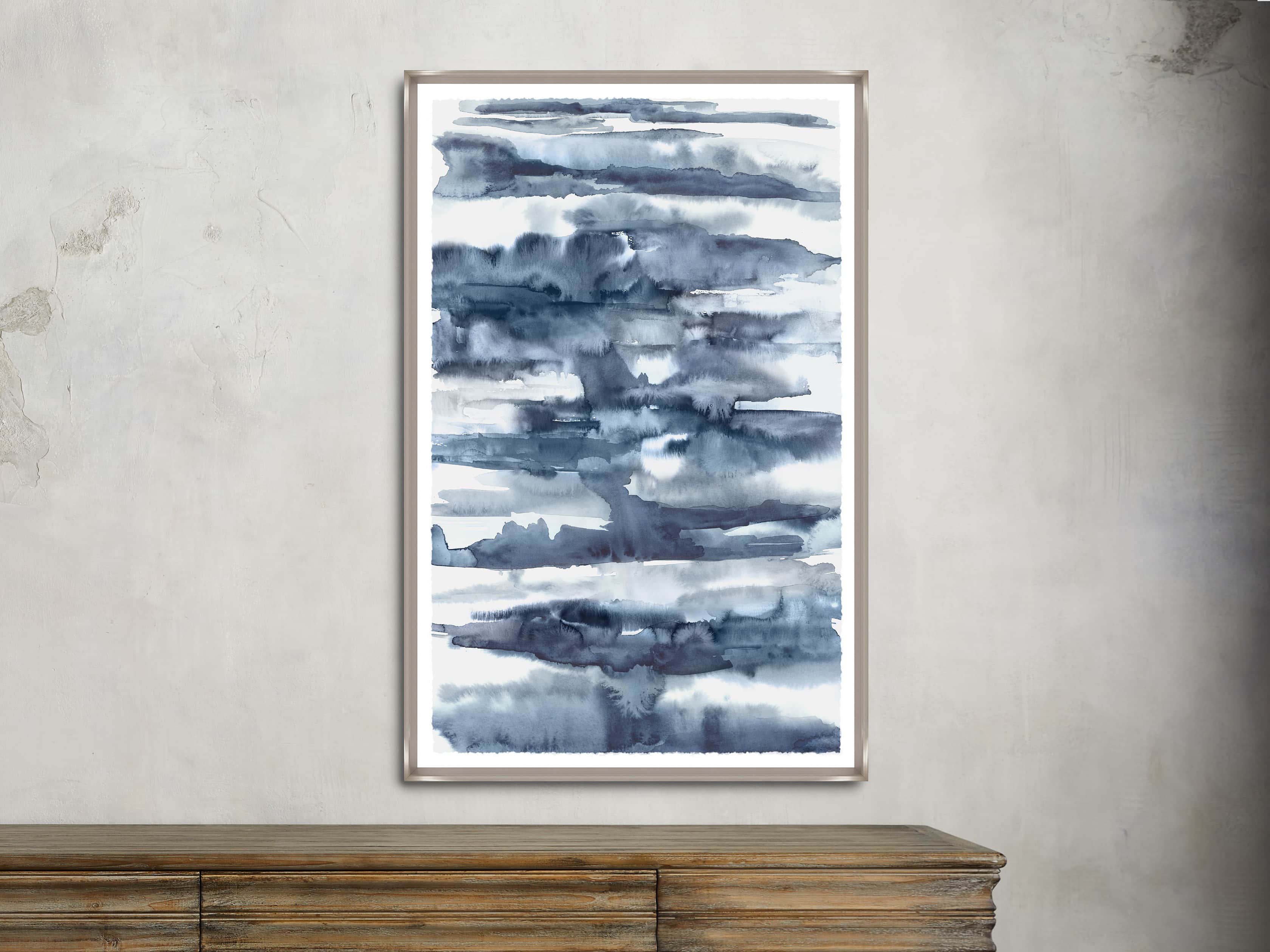 Pools of Blue 30" X 46" Print II, slide 1 of 5