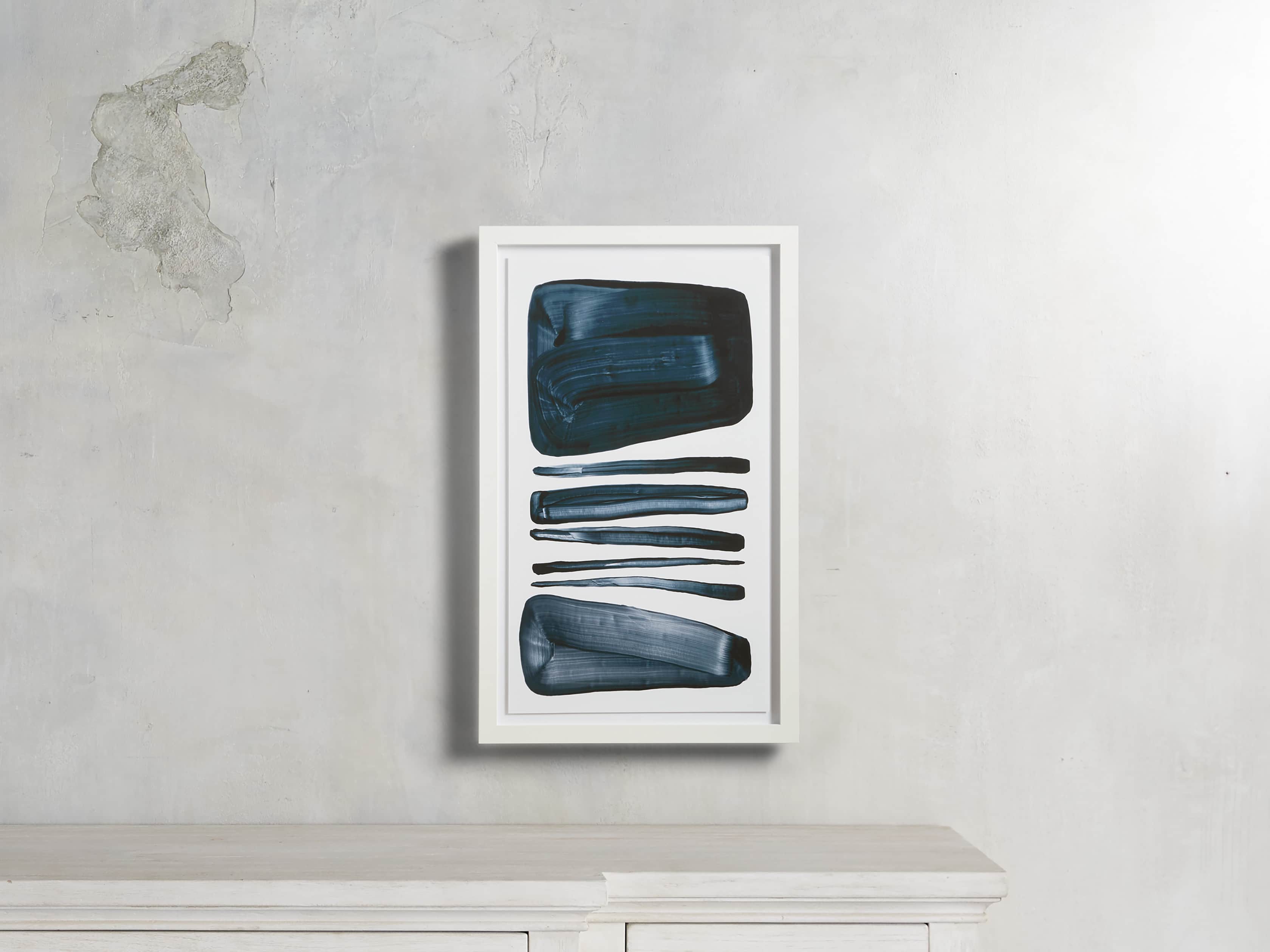Black Lines 18" x 24" Framed Print I, slide 2 of 3