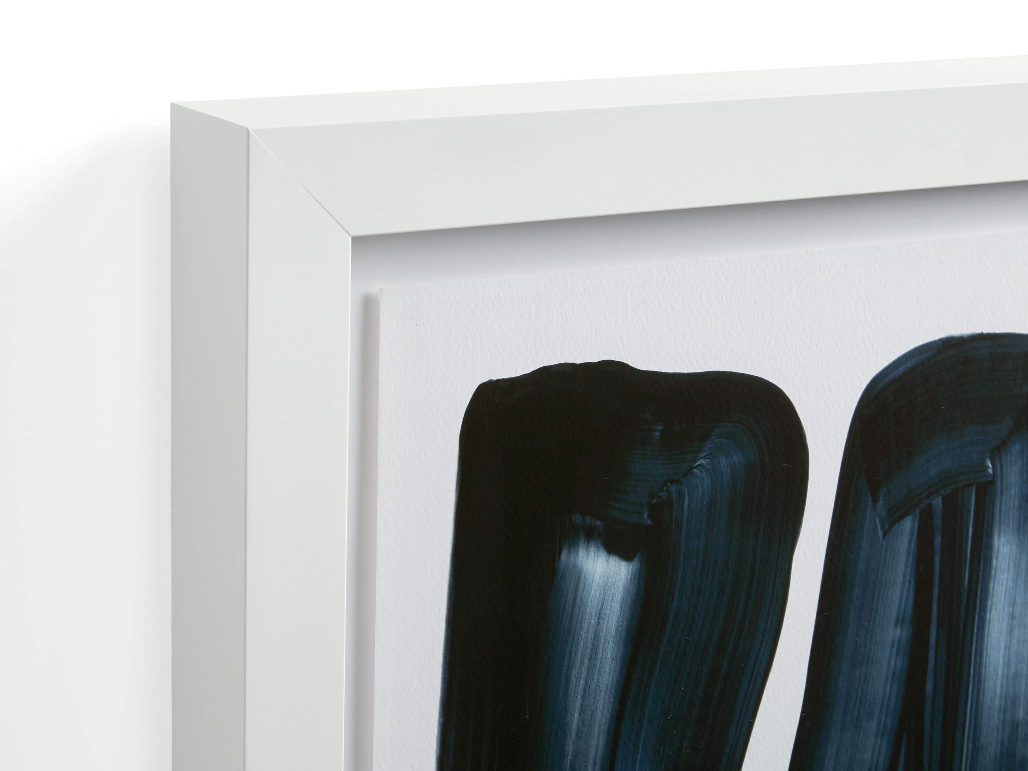 Black Lines 18" x 24" Framed Print 2