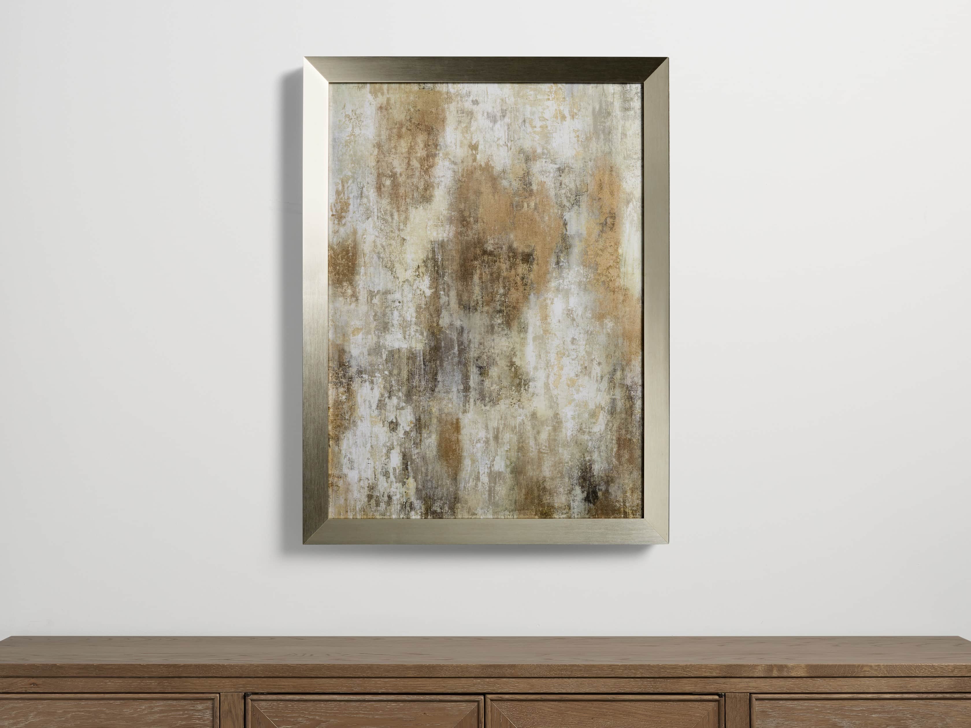 Dashing Gold 24" x 36" Framed Print