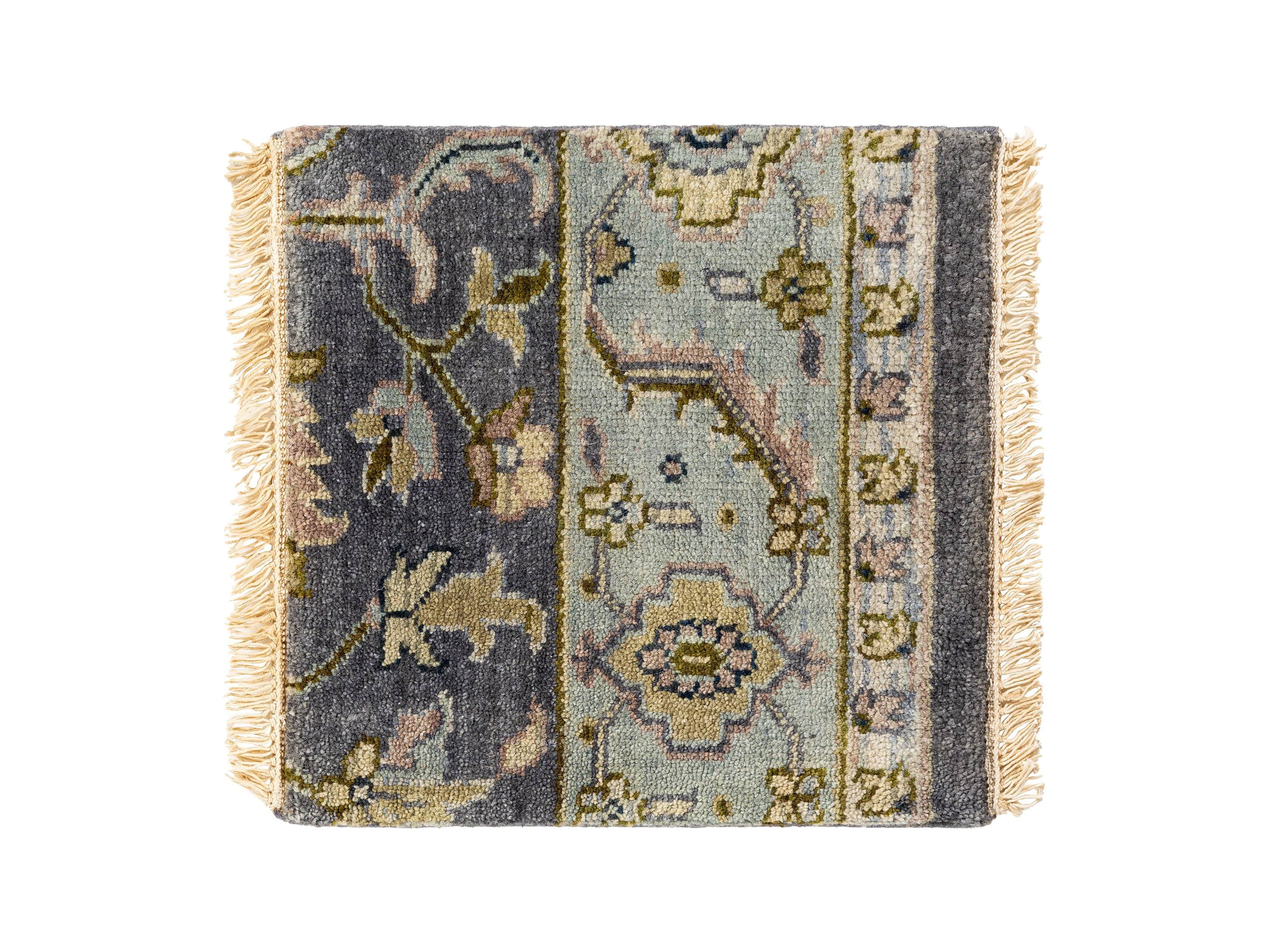 Alisandra Hand Knotted 18" Rug Swatch