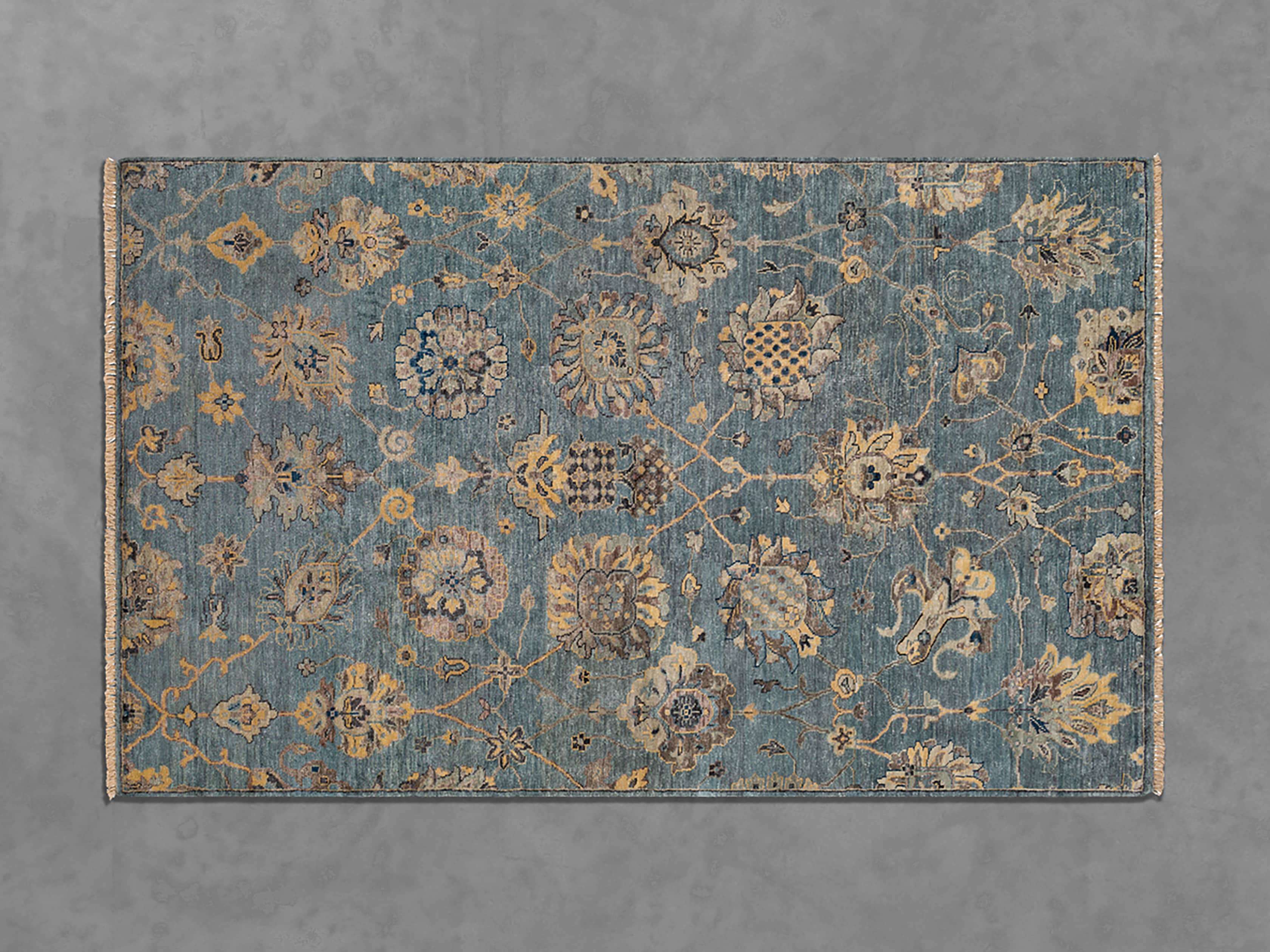 Amelia Rug in Light Blue 6x9