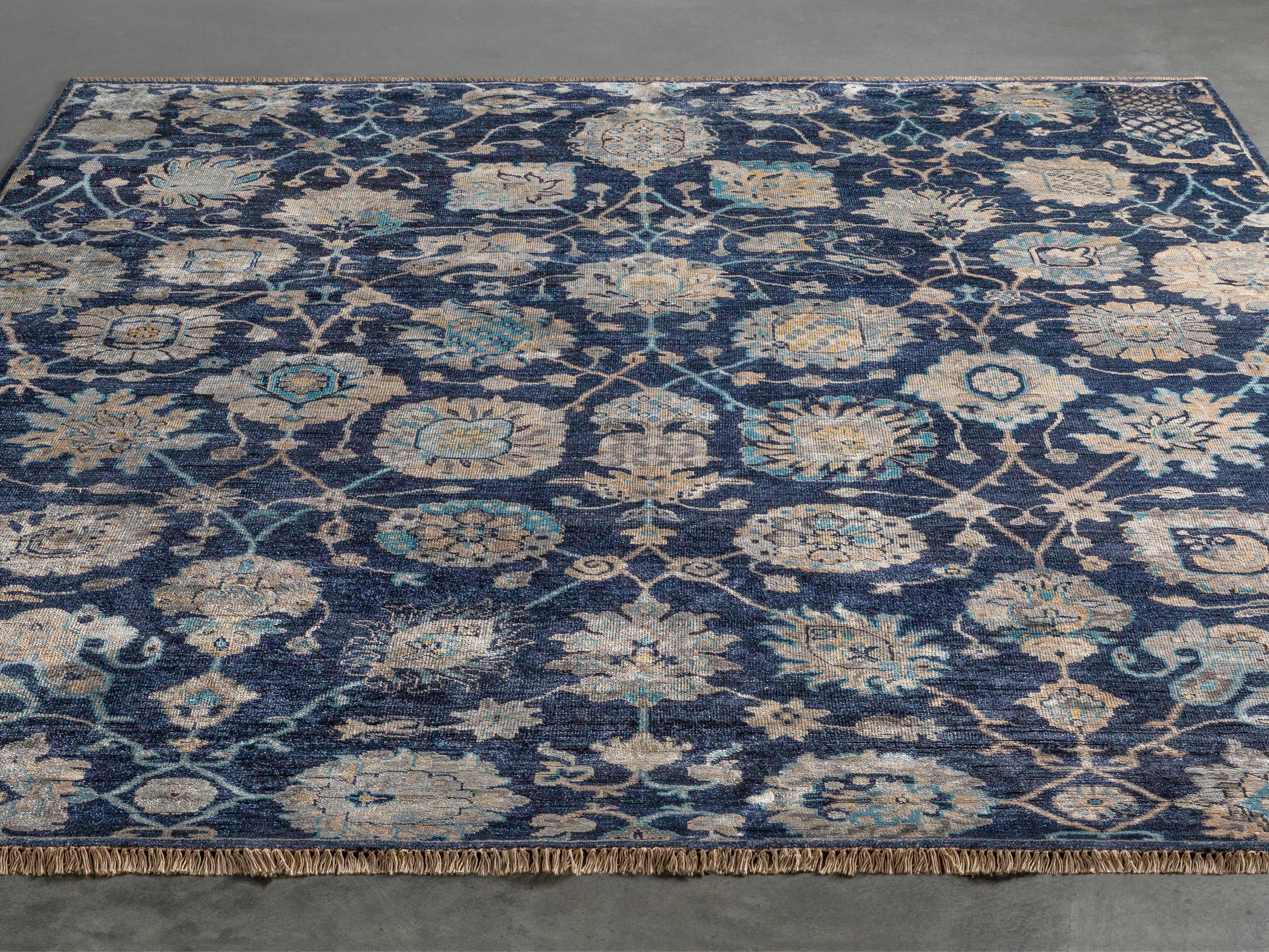 Amelia Rug in Navy 8x10, slide 2 of 4
