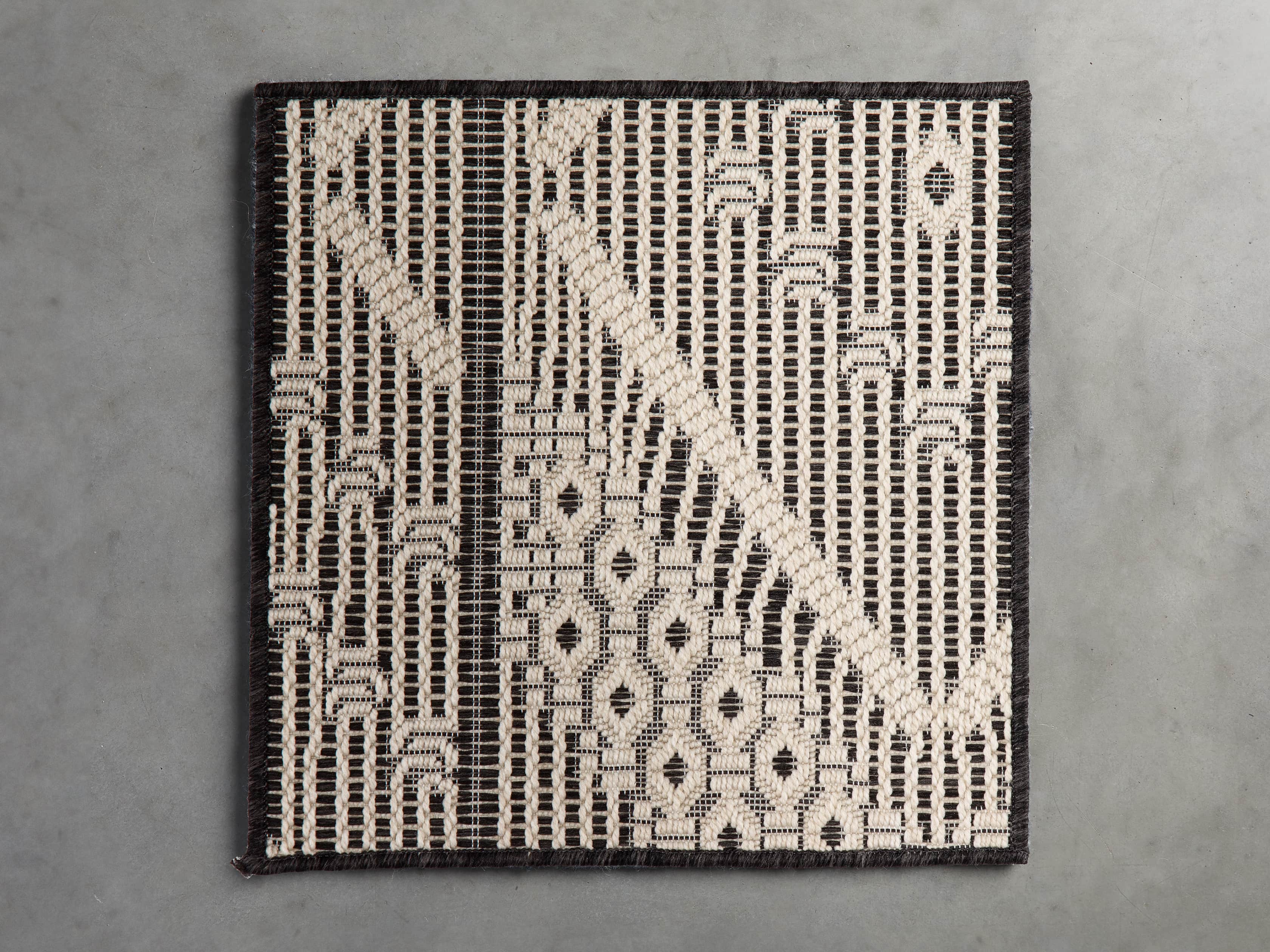 Foxden Performance Rug Swatch in Charcoal, slide 1 of 1