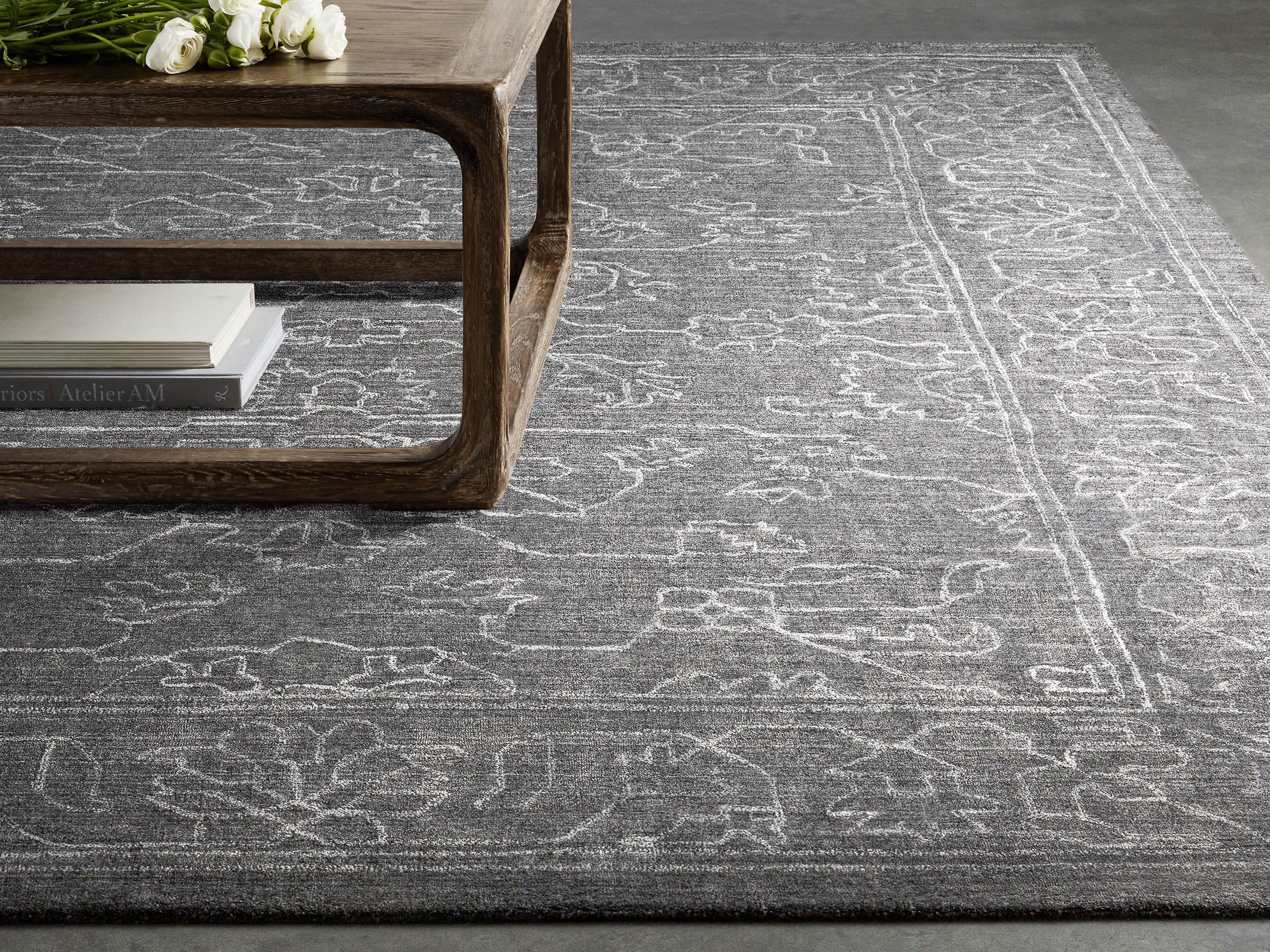 View the Jaden Hand Loomed Rug | Variant: JADEN CHARCOAL