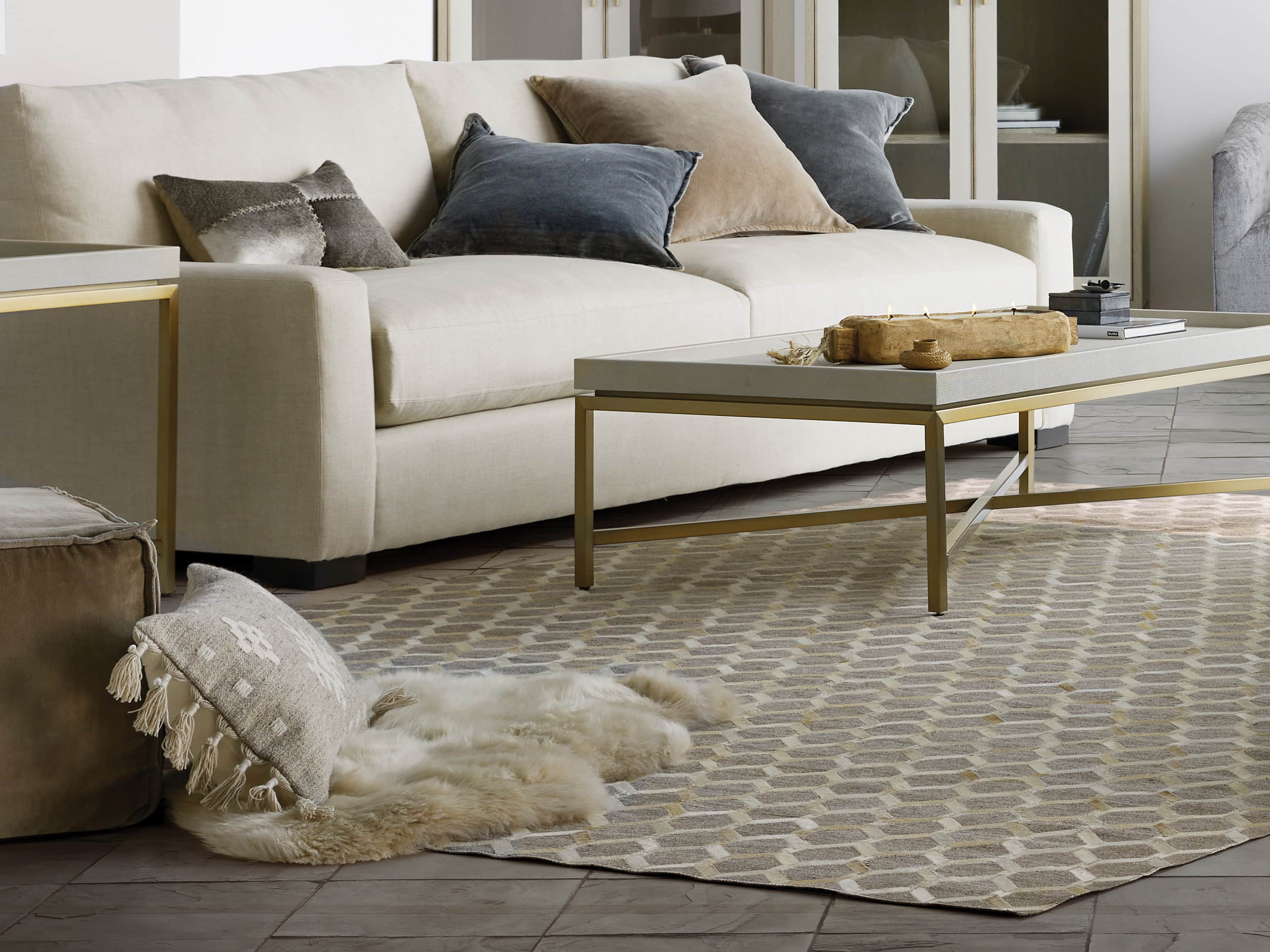 Kaplan 5' x 7'6? Hide in Taupe, slide 4 of 4