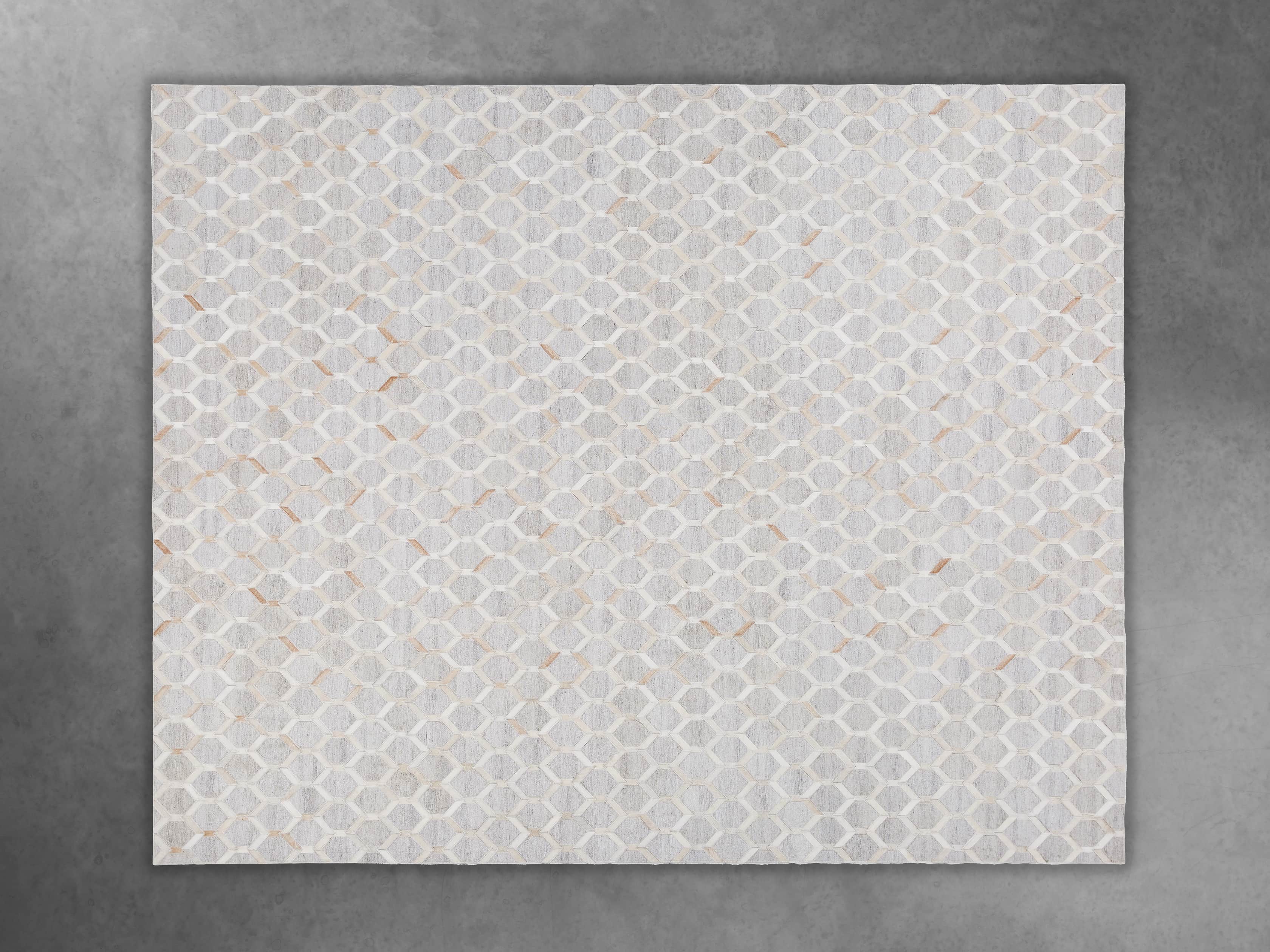 Kaplan 8' x 10' Hide in Ivory, slide 3 of 7