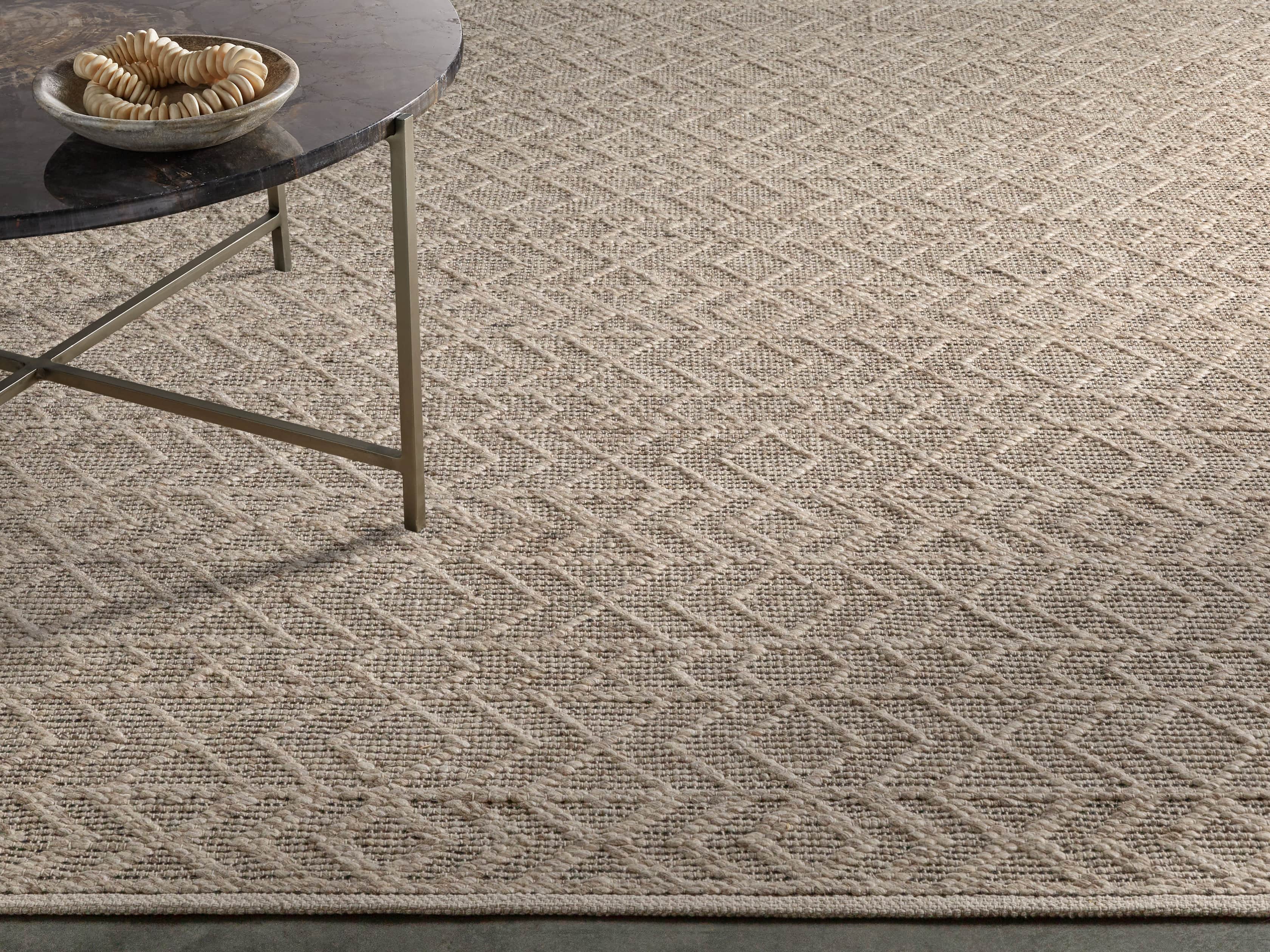 Lacie 6' x 9' Handwoven Rug in Natural