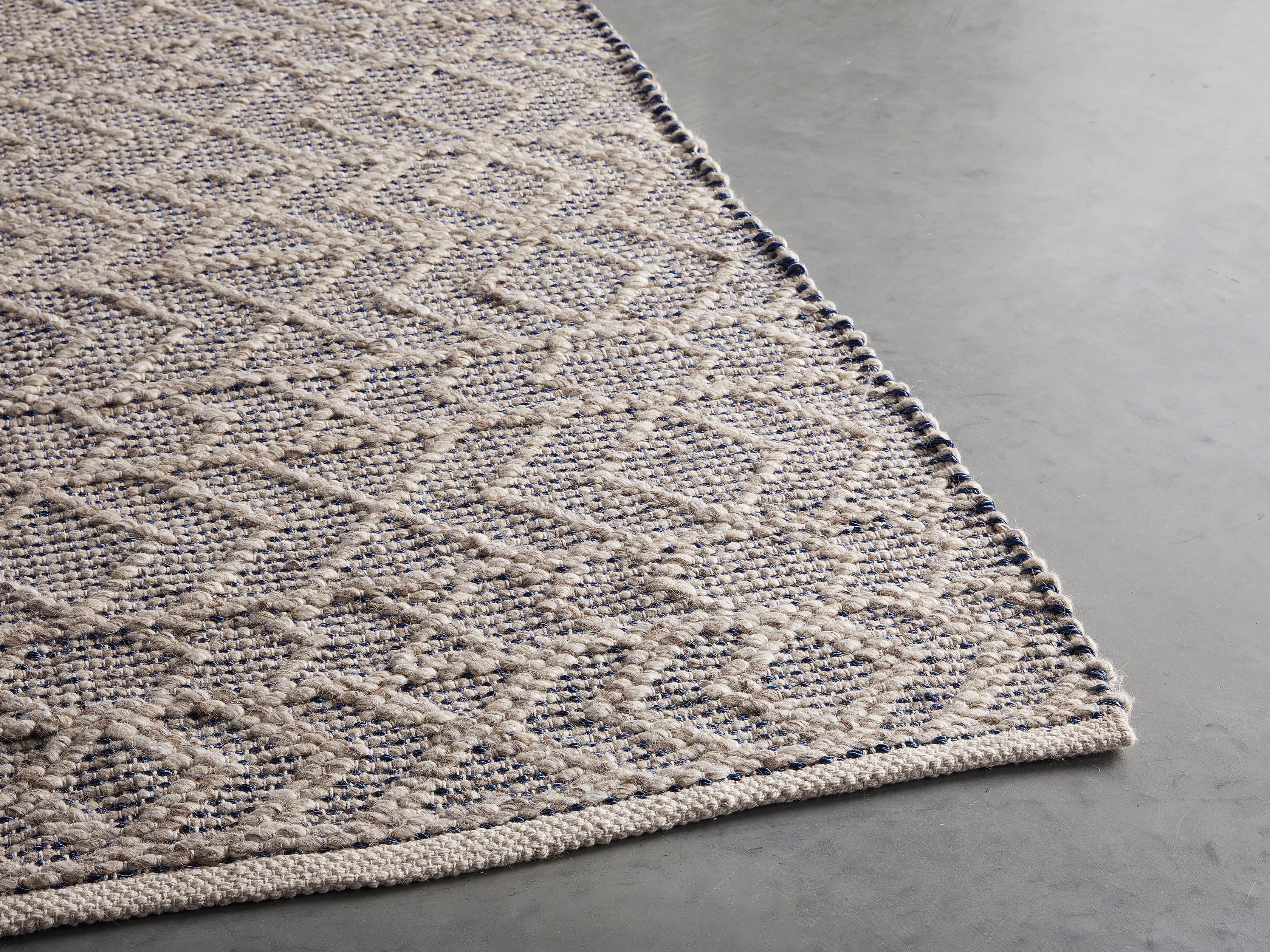 Lacie 8' x 10' Handwoven Rug in Blue, slide 4 of 9