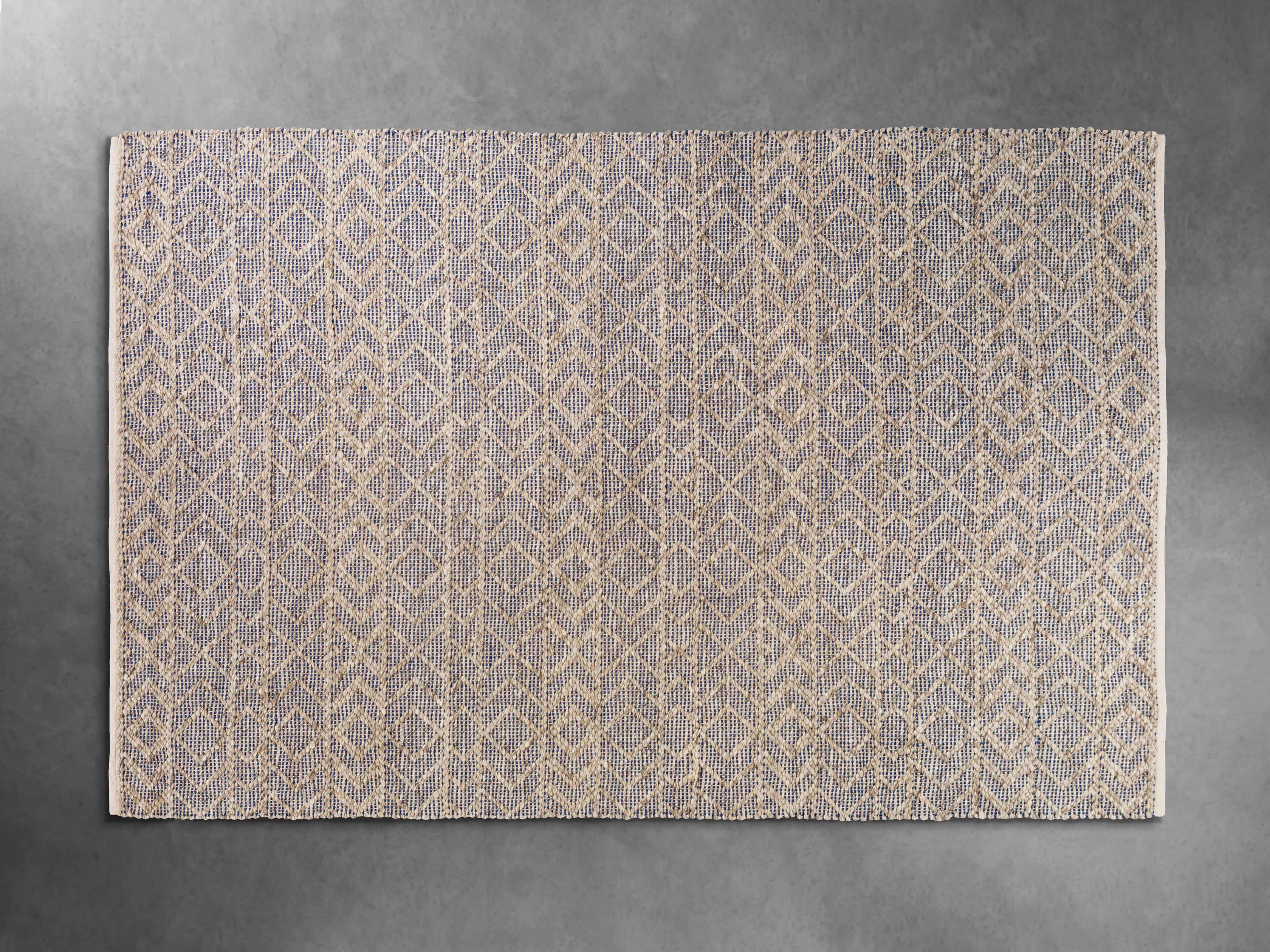 Lacie 8' x 10' Handwoven Rug in Blue, slide 3 of 9