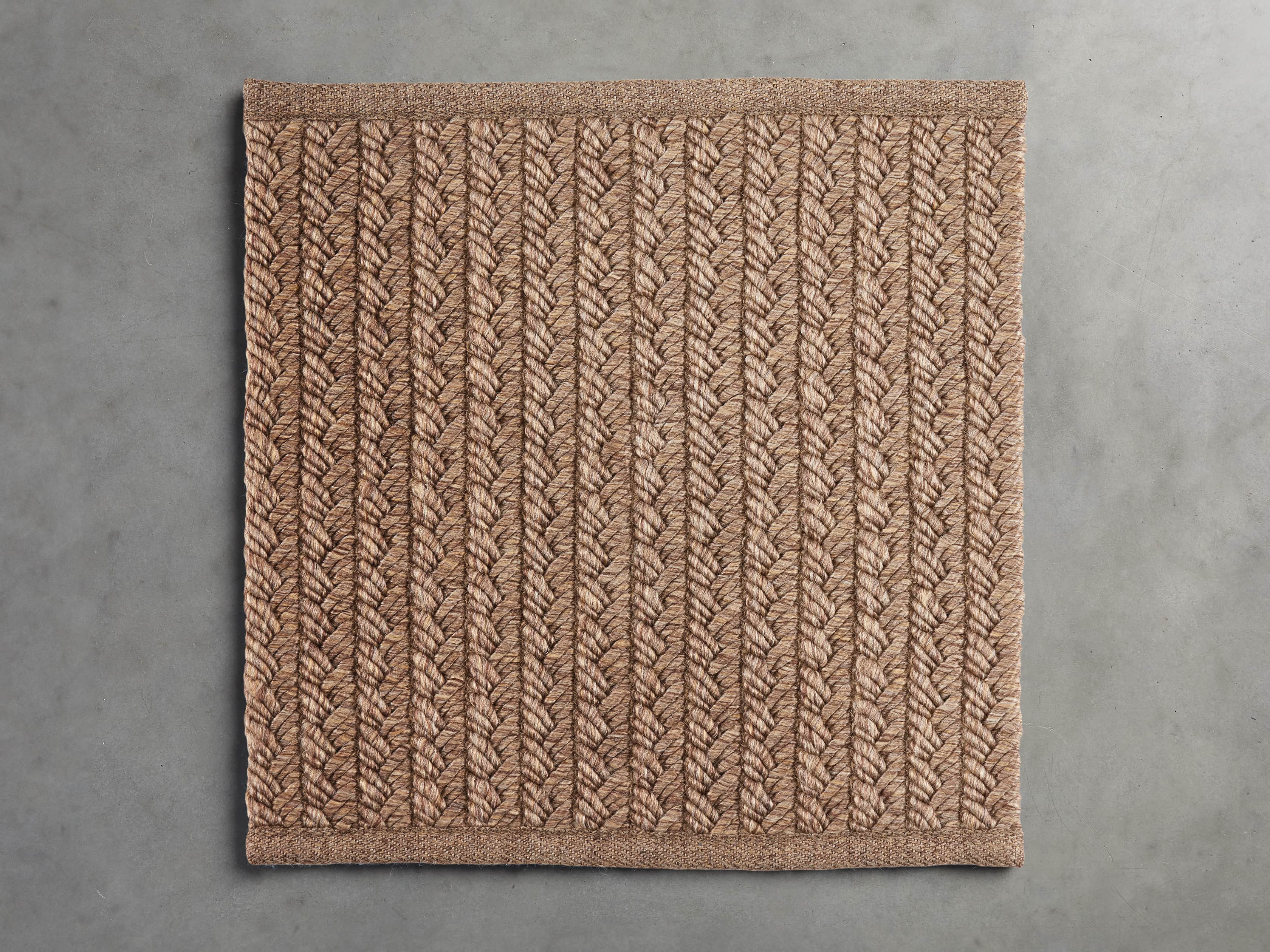 Manor Camel Outdoor Rug Swatch, slide 1 of 1