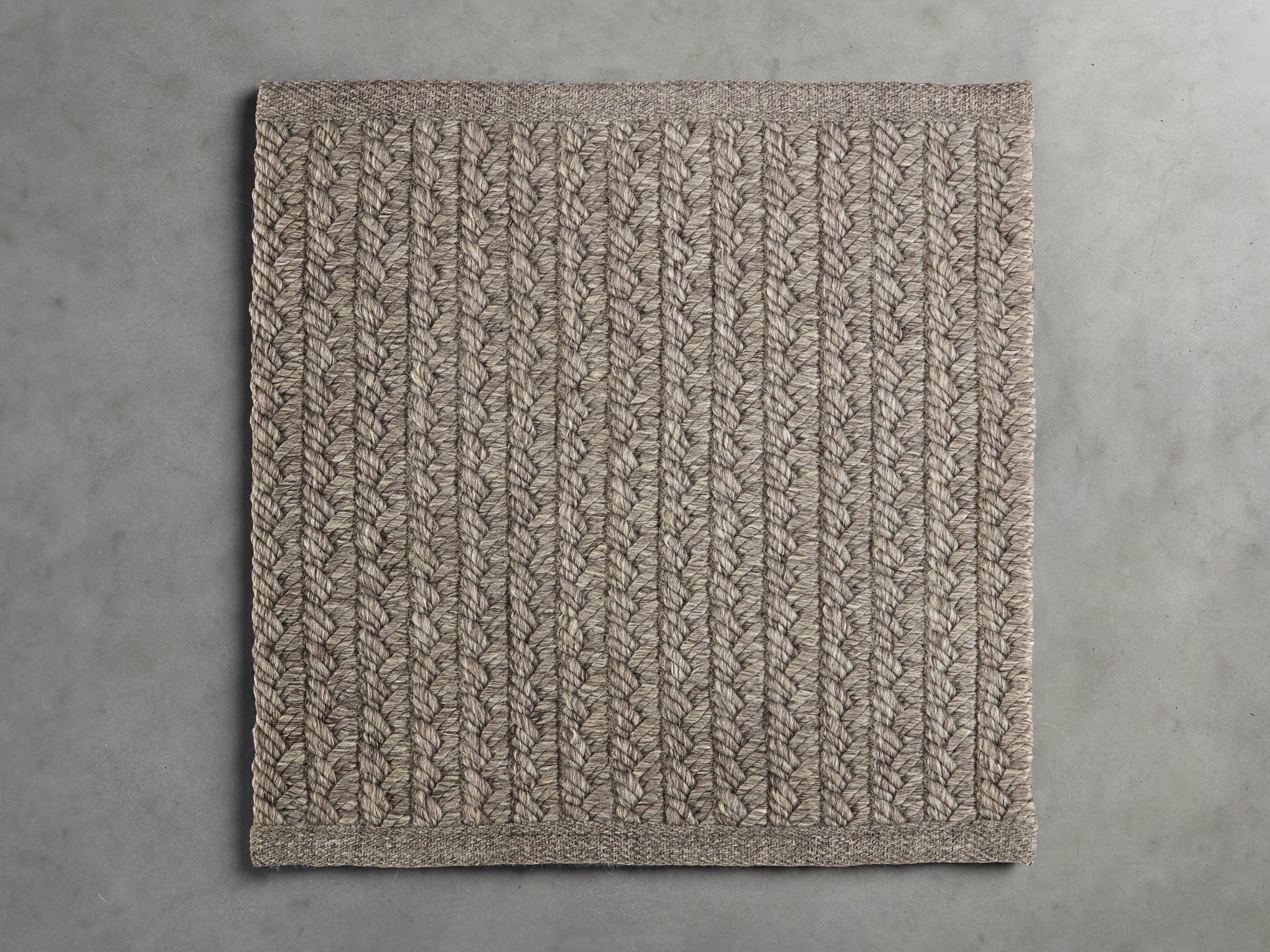 Manor Grey Outdoor Rug Swatch, slide 1 of 1