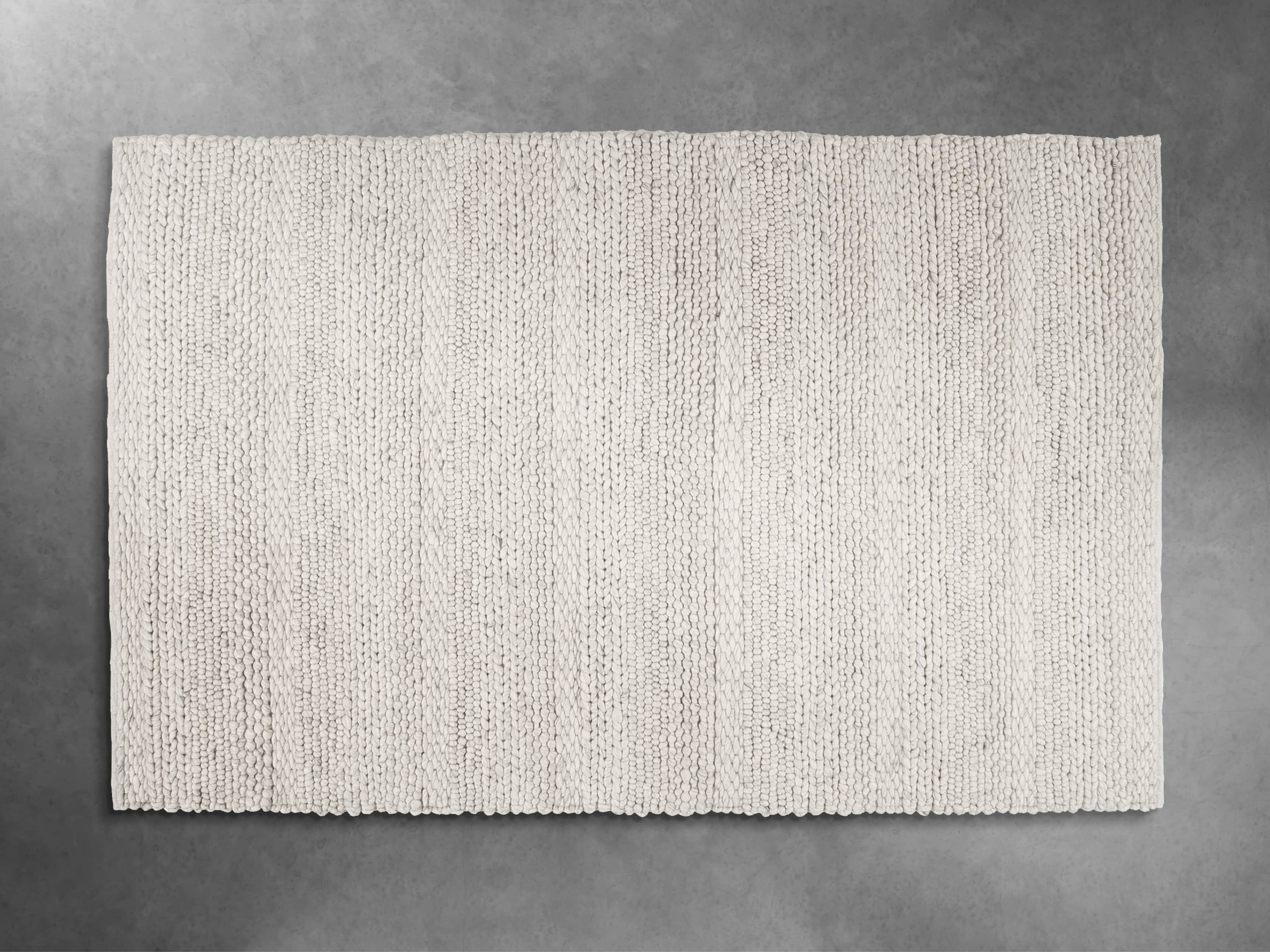 Solana 8' X 10' Hand Woven Rug in Ivory