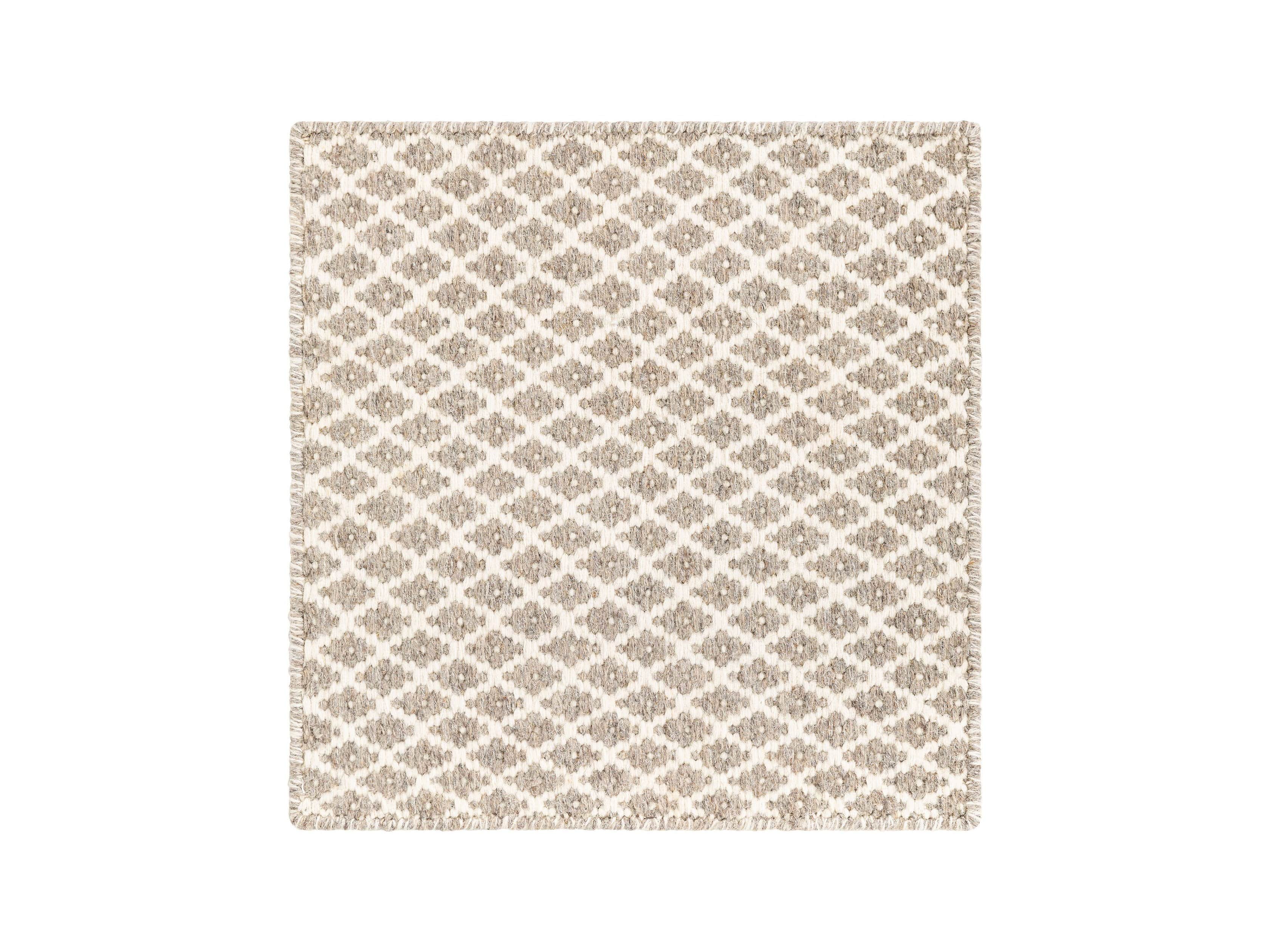 Takumi Flatweave 18" Rug Swatch in Ivory