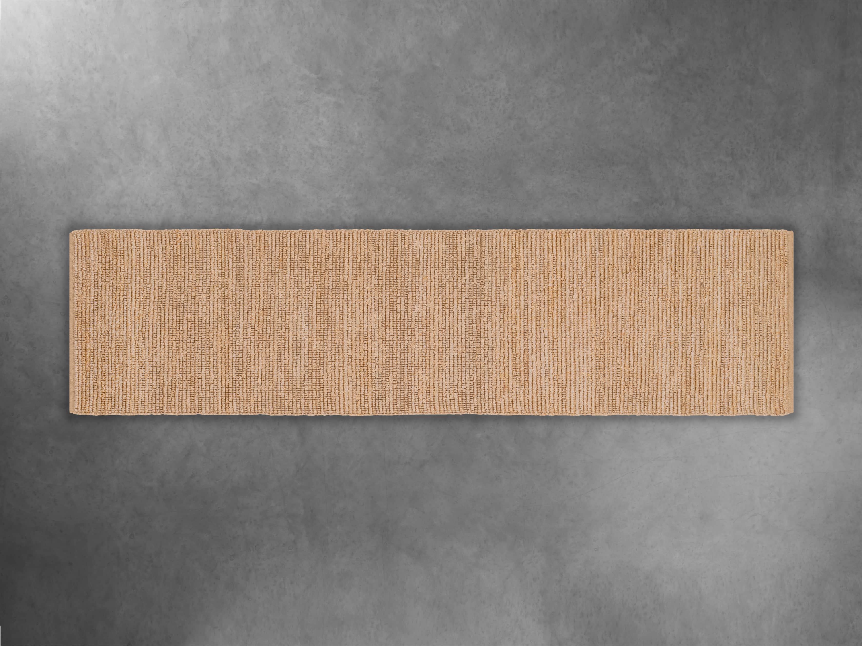 Theo Jute 2'6" x 10 Runner in Camel, slide 1 of 1