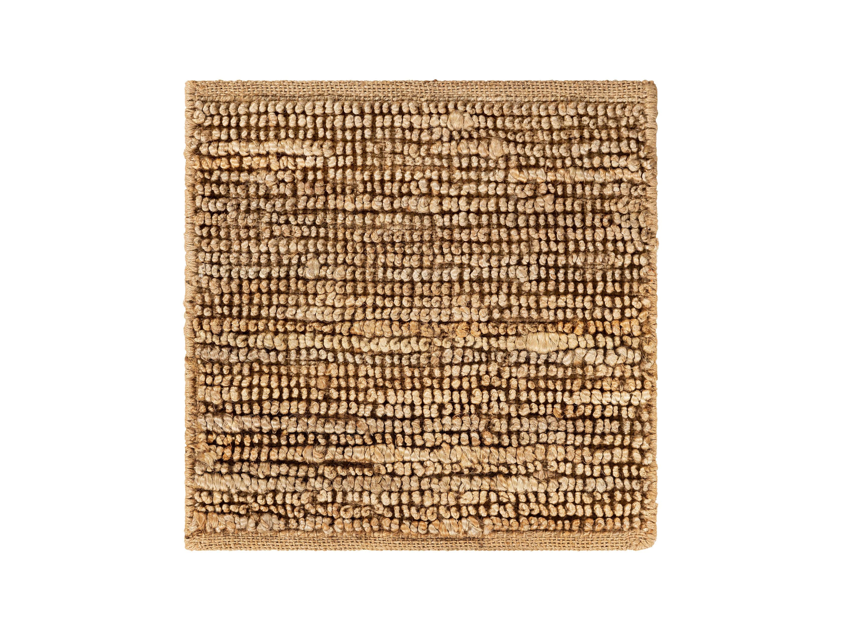 Theo Jute 18" Rug Swatch in Camel, slide 1 of 1