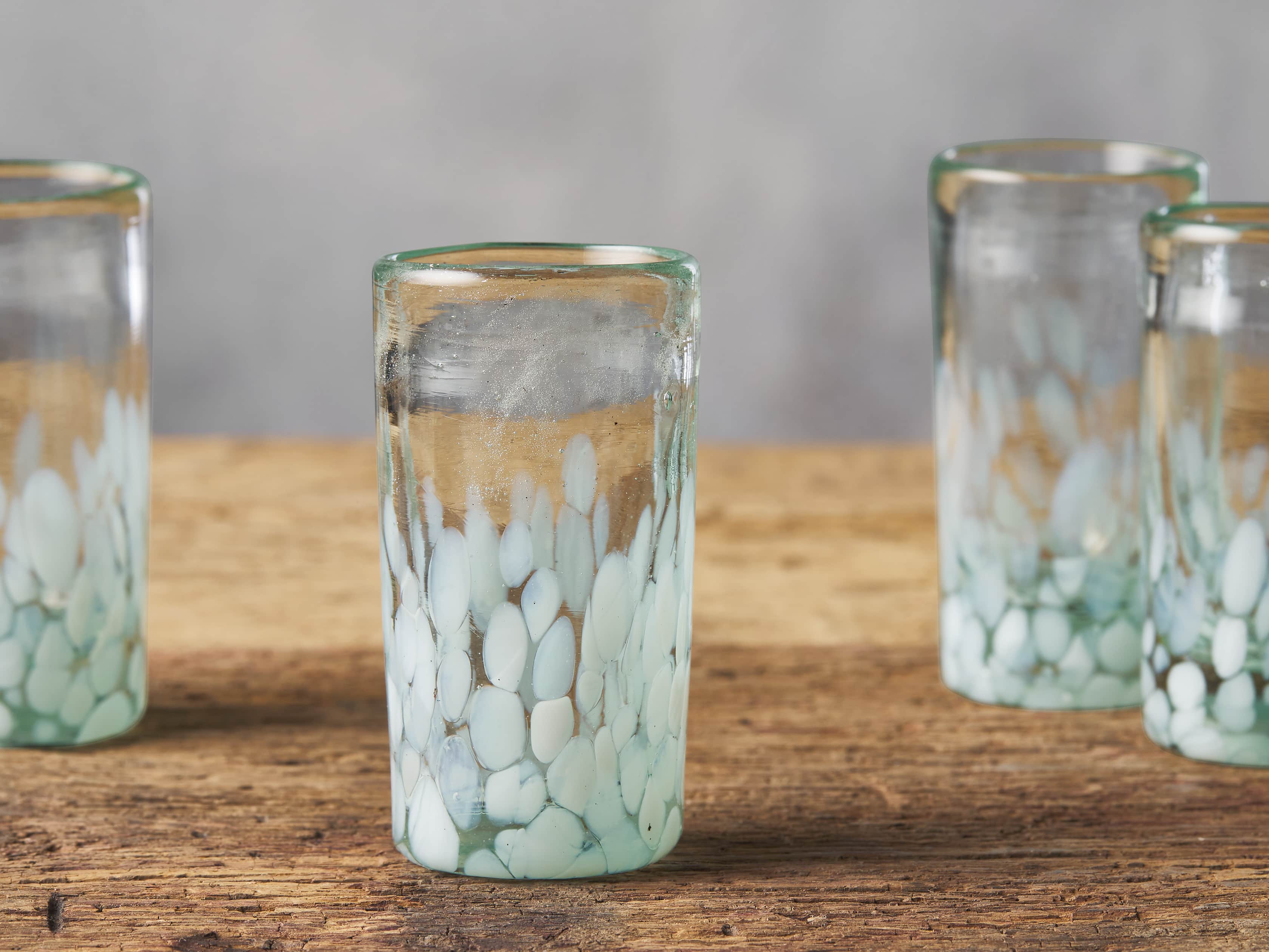 White Dot Shot Glass Set, slide 2 of 3